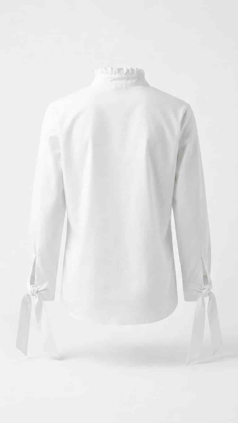 EVA RUFFLE BLOUSE - miniatura 2
