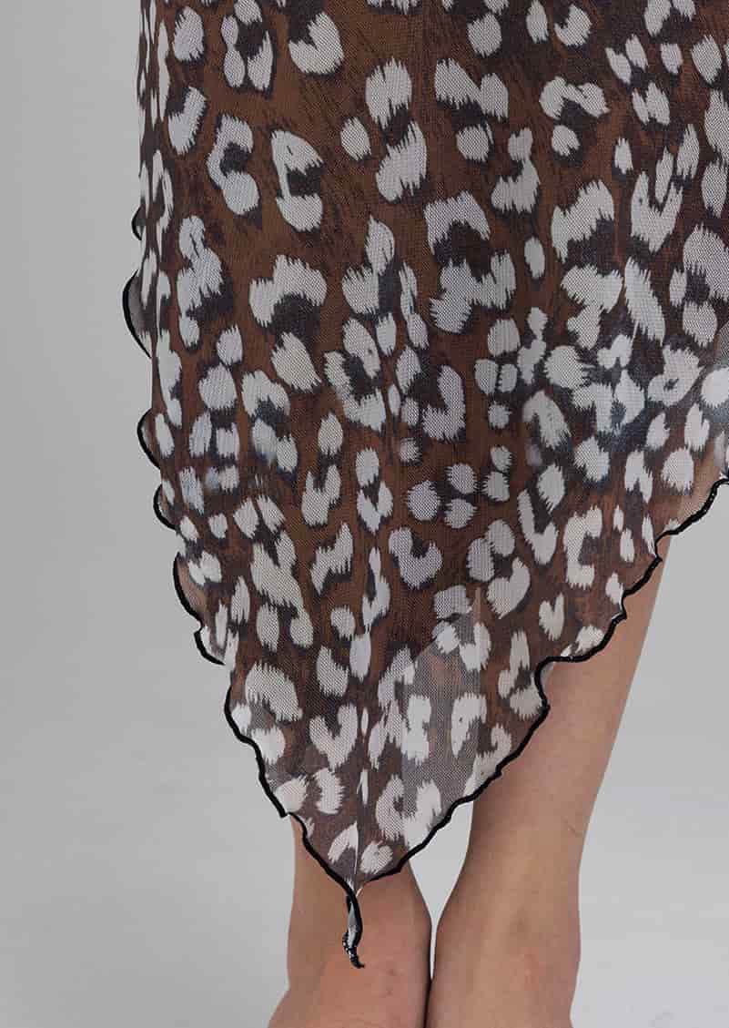 SNELL LEOPARD DRESS - miniatura 7