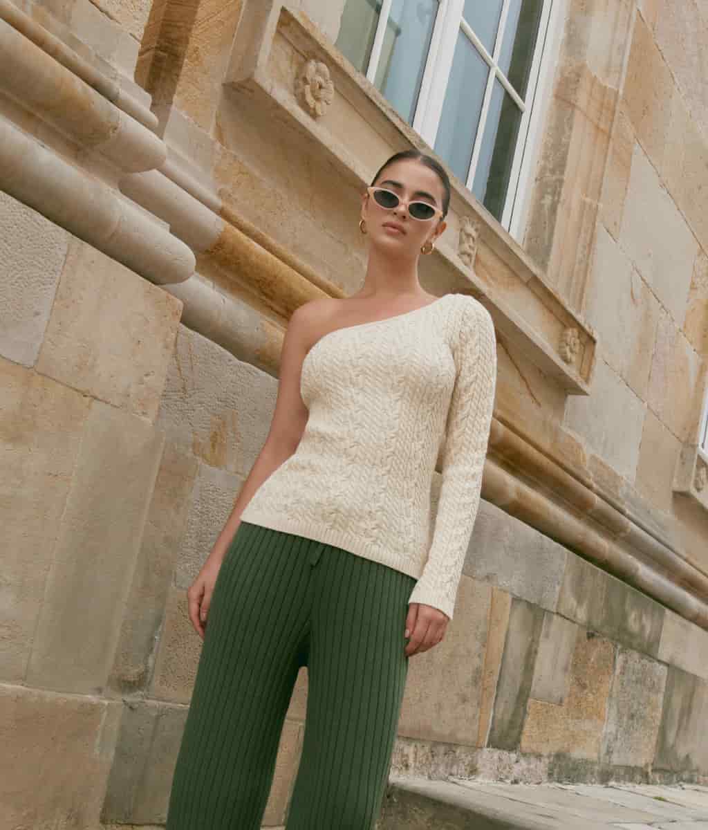 SACO ASPEN MARFIL - miniatura 2