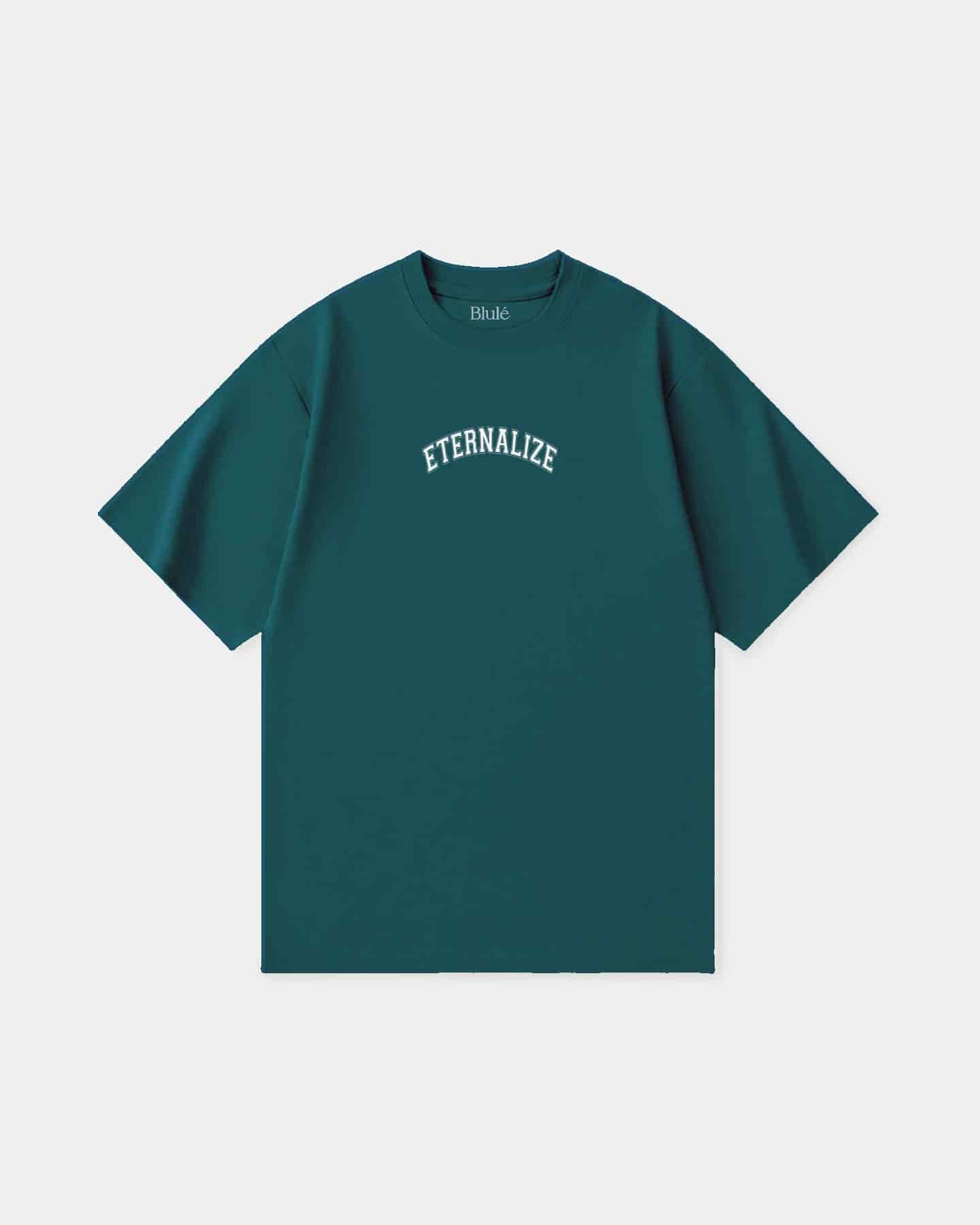 Oversized T Shirt Eternalize Dark Green - miniatura 2