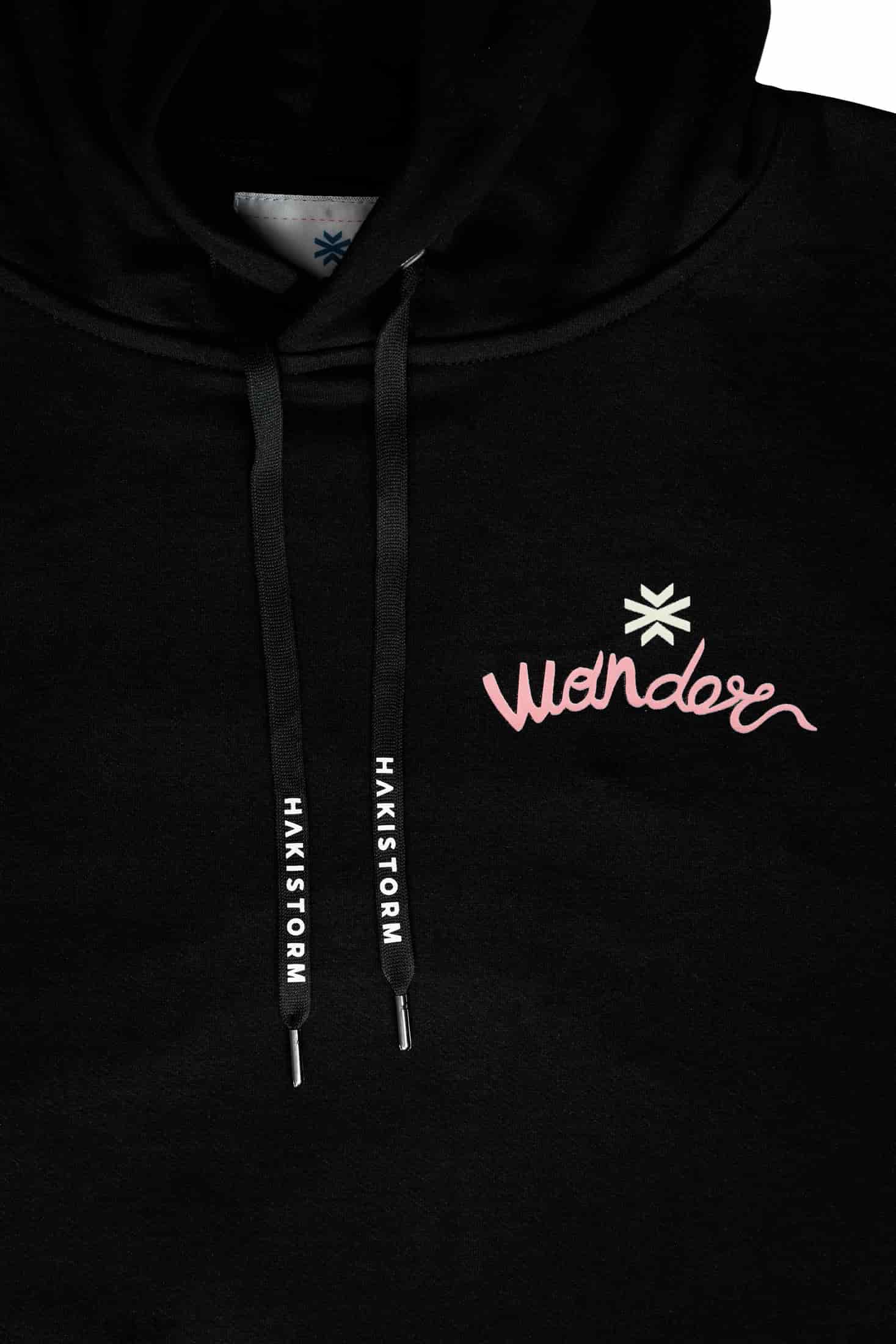 HOODIE WONDER BLACK - miniatura 3