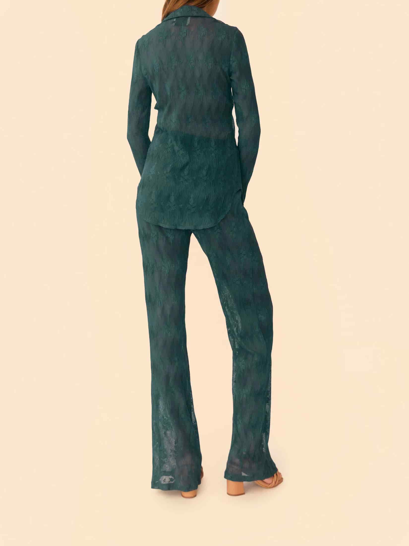 MALLIK SHIRT TEAL - miniatura 8