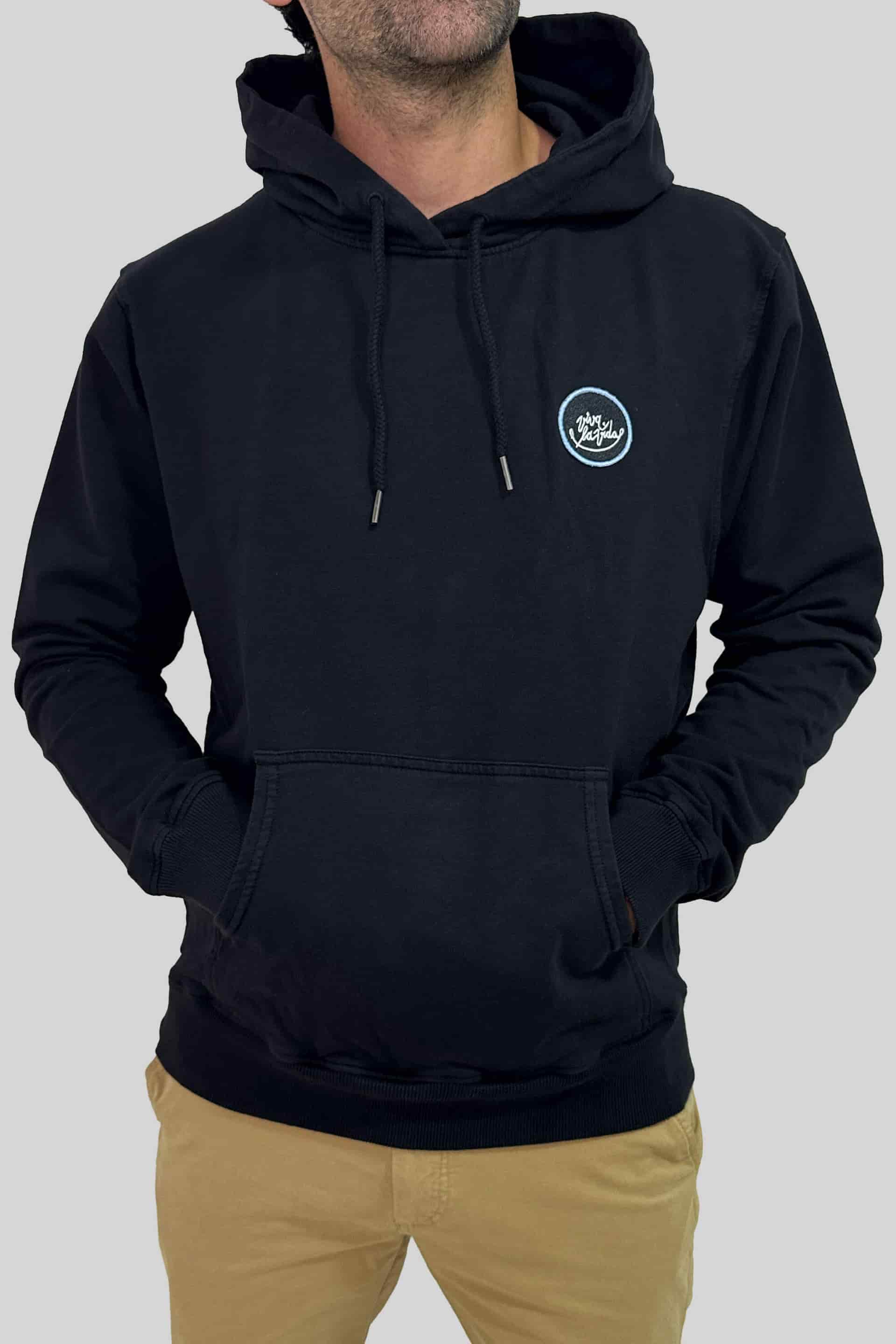 HOODIE VLV NEGRO - miniatura 1