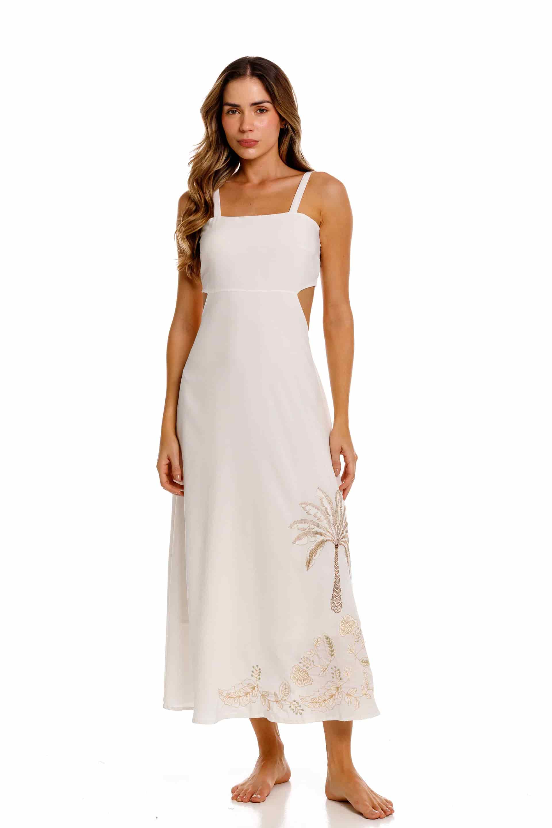Vestido Largo Andino Palms - miniatura 1