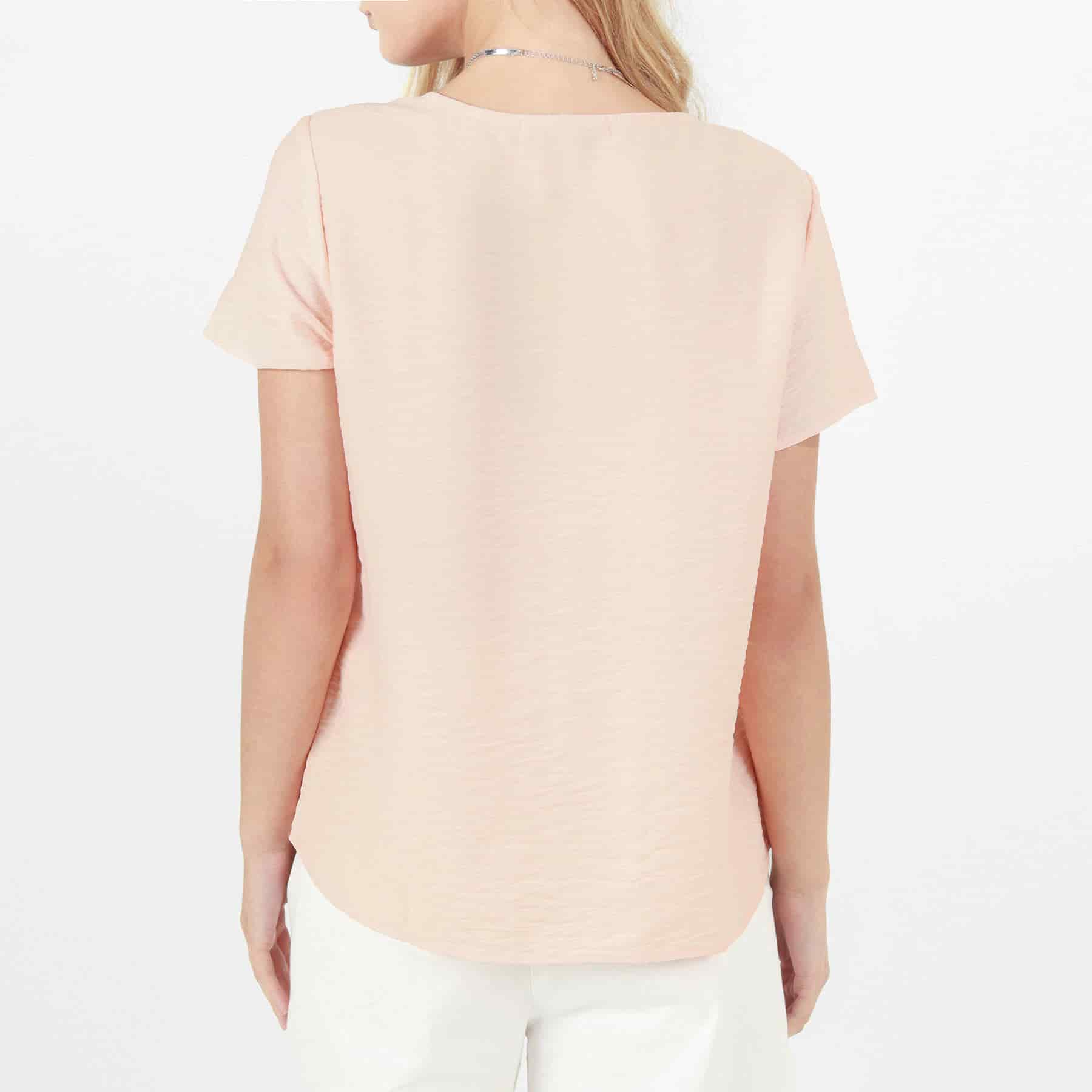 Blusa Cuello V Manga Corta - miniatura 6