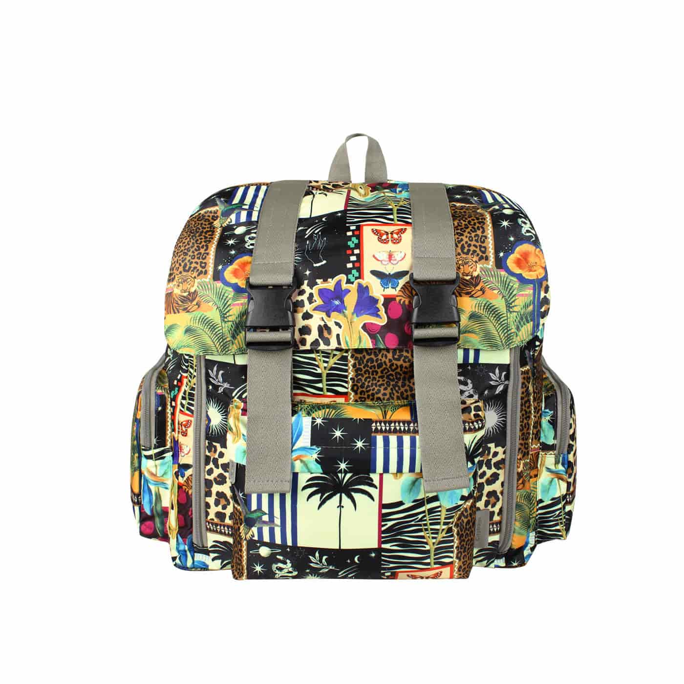 Morral Mochilero Pequeno ULTRA Estampado Glam Citybags Multicolora - miniatura 3