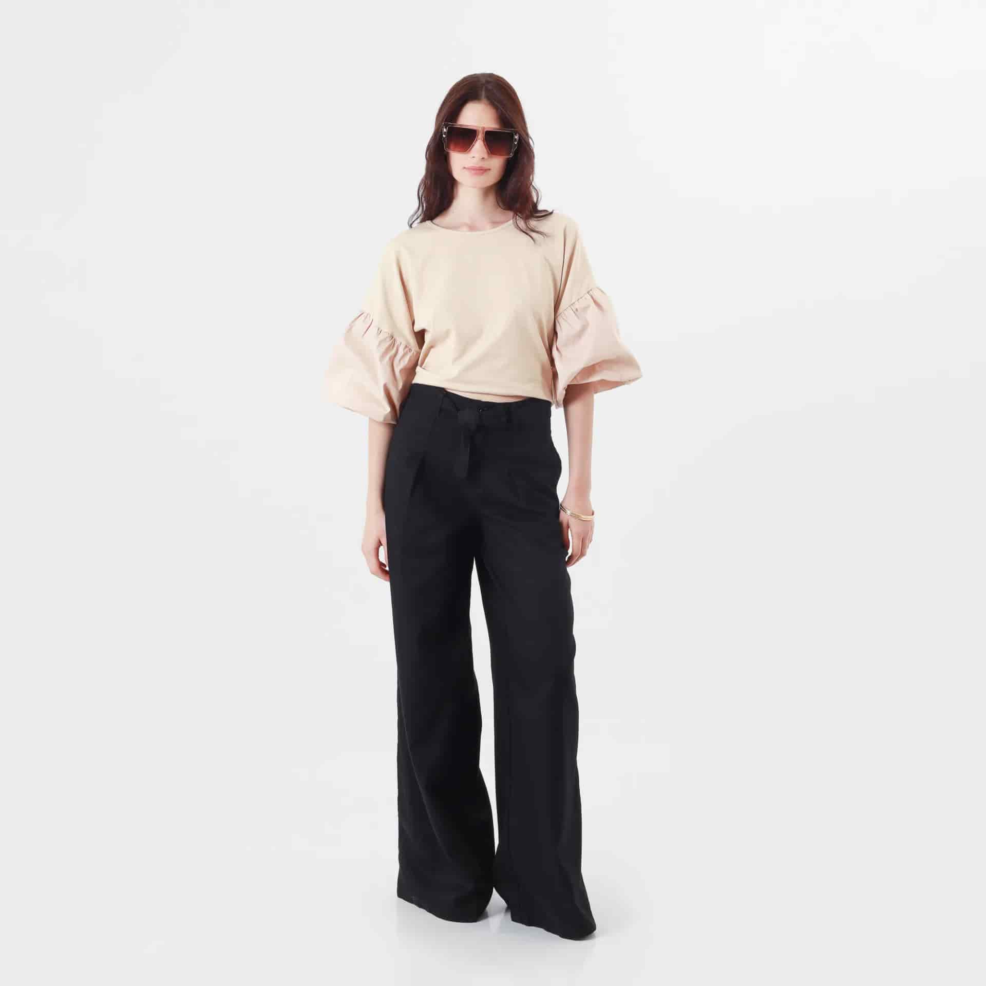 Pantalon Tiro Alto Bota Flare - miniatura 8