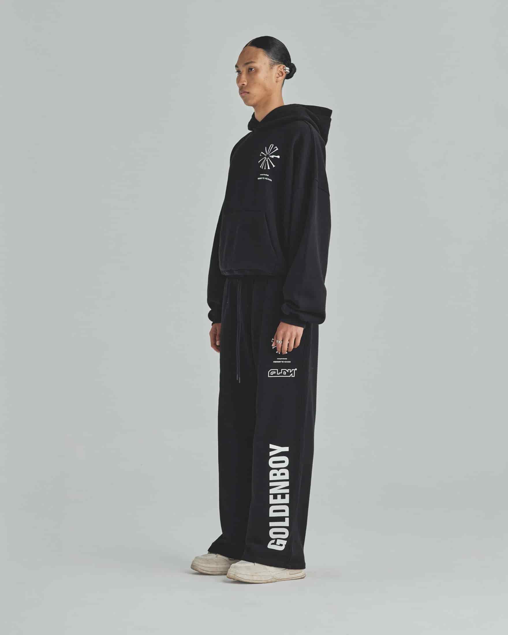 Spring Goldenboy Straight Pants Black - miniatura 5