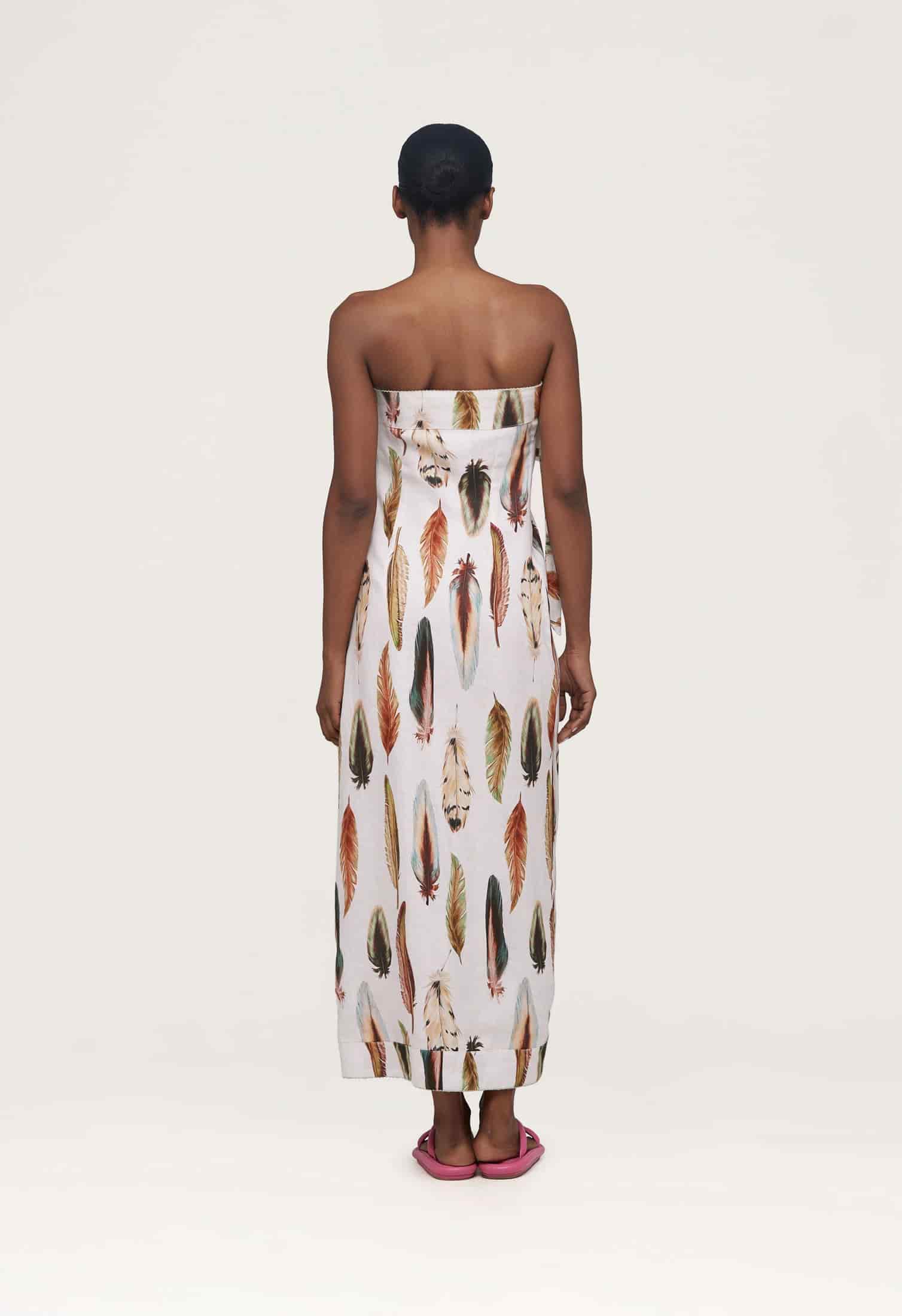 Noche Pluma Maxi Dress - miniatura 2
