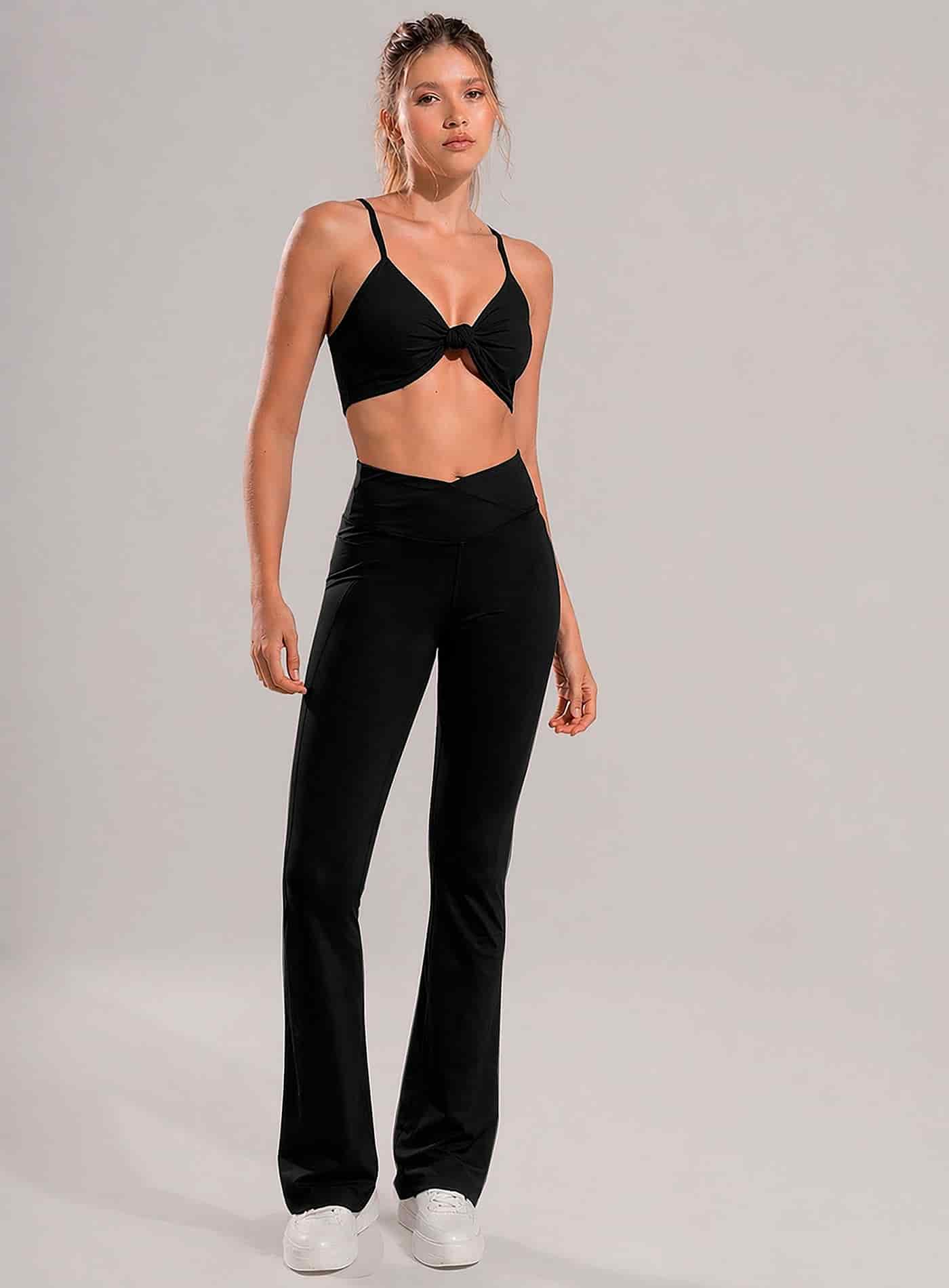 PANTALÓN TELA SHERY BOOTCUT ACAMPANADO - miniatura 8
