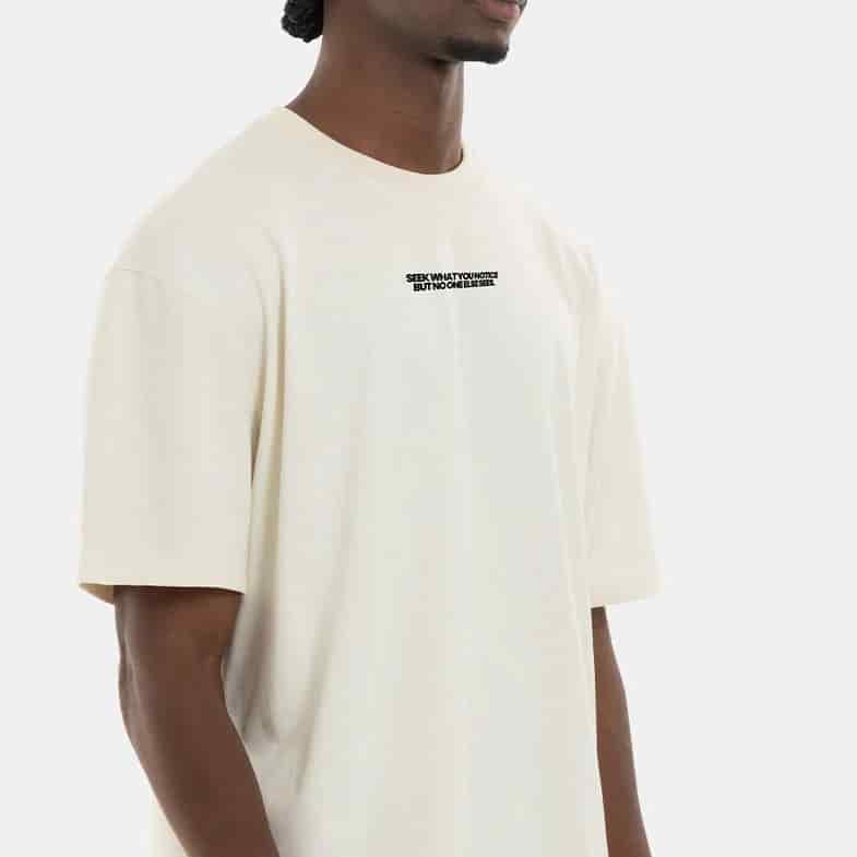 Essential Statement Tee Ivory - miniatura 4
