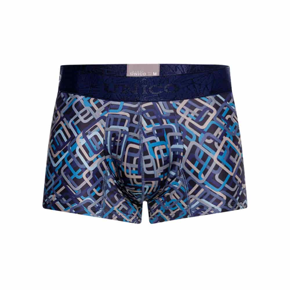 BOXER CORTO MARCO AZUL - miniatura 1
