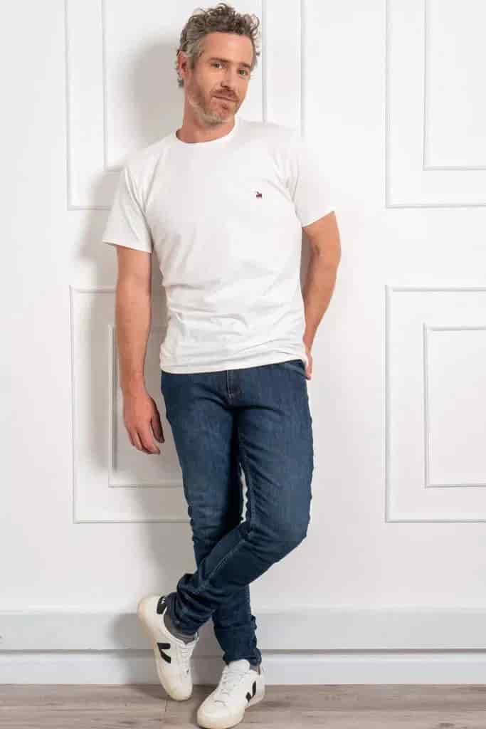 Camiseta Soft Hombre Hueso - miniatura 2