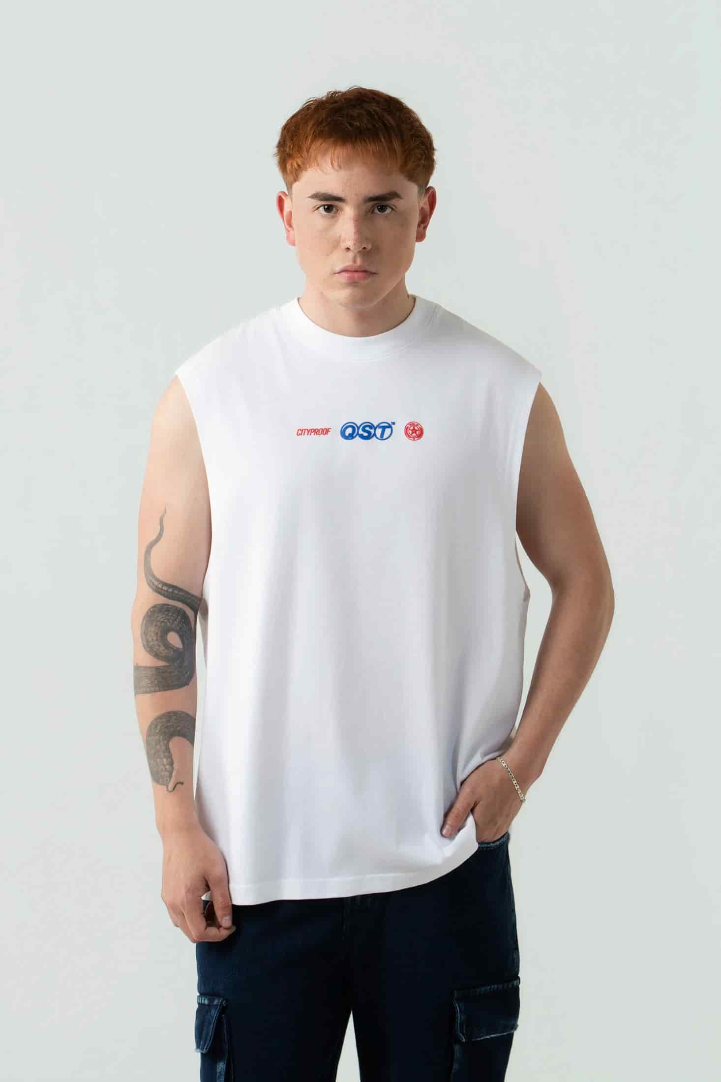 CAMISETA MANGA SISA COLOR BLANCO - miniatura 2