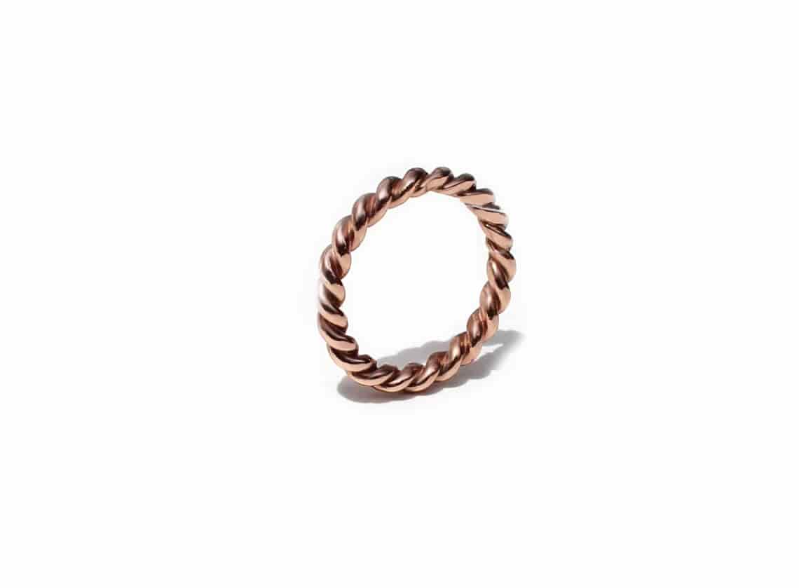 Anillo Trenza Grueso - miniatura 5