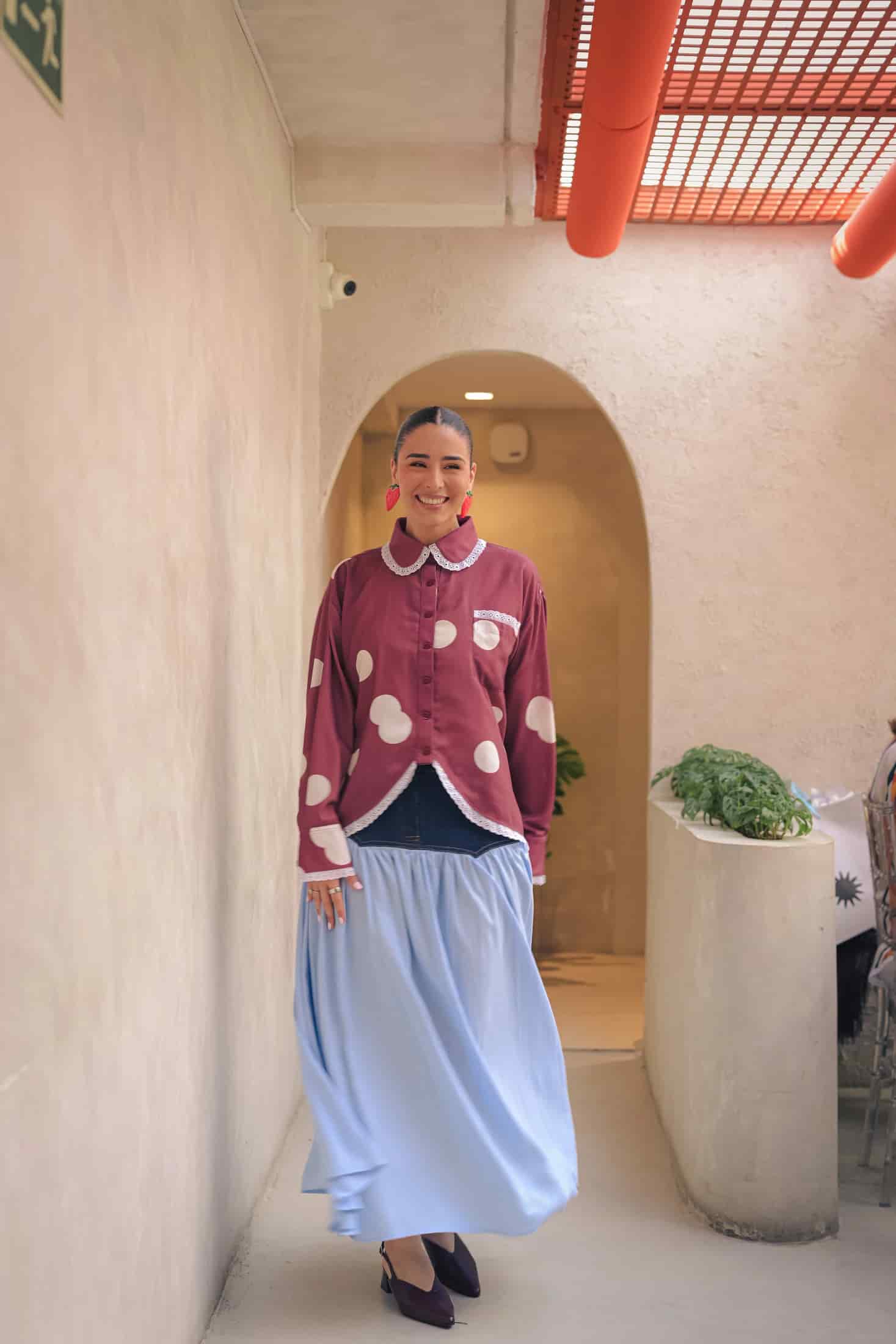 SAND DENIM SKIRT - miniatura 4