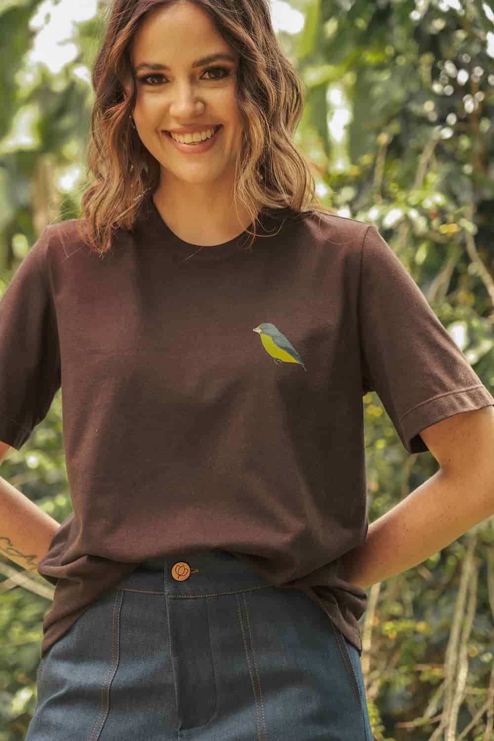 CAMISETA HILOS DE CAFÉ - miniatura 1