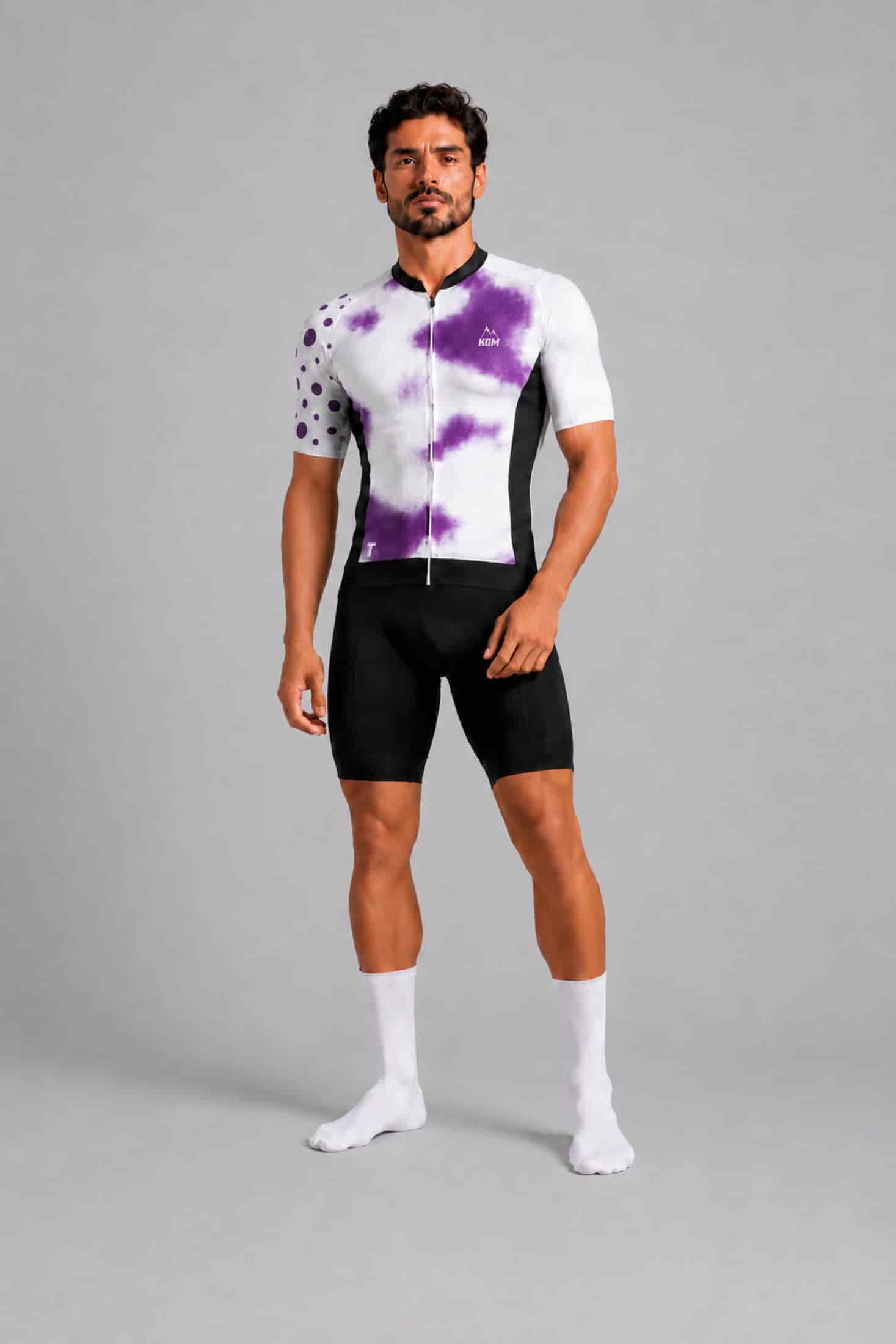 Jersey Ciclismo Tour KOM Colección Frecuencia - Manga Corta Hombre - miniatura 2