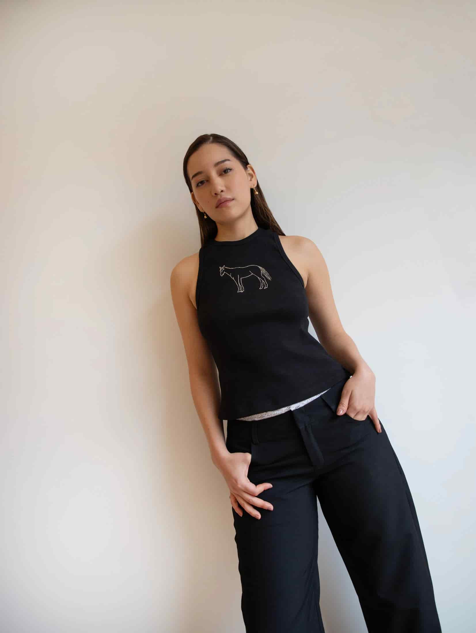 Wild Horse Tank Top Black - miniatura 1