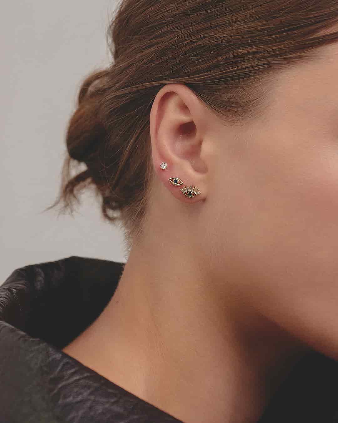 Set X3 Aretes Ojo Turco - miniatura 2