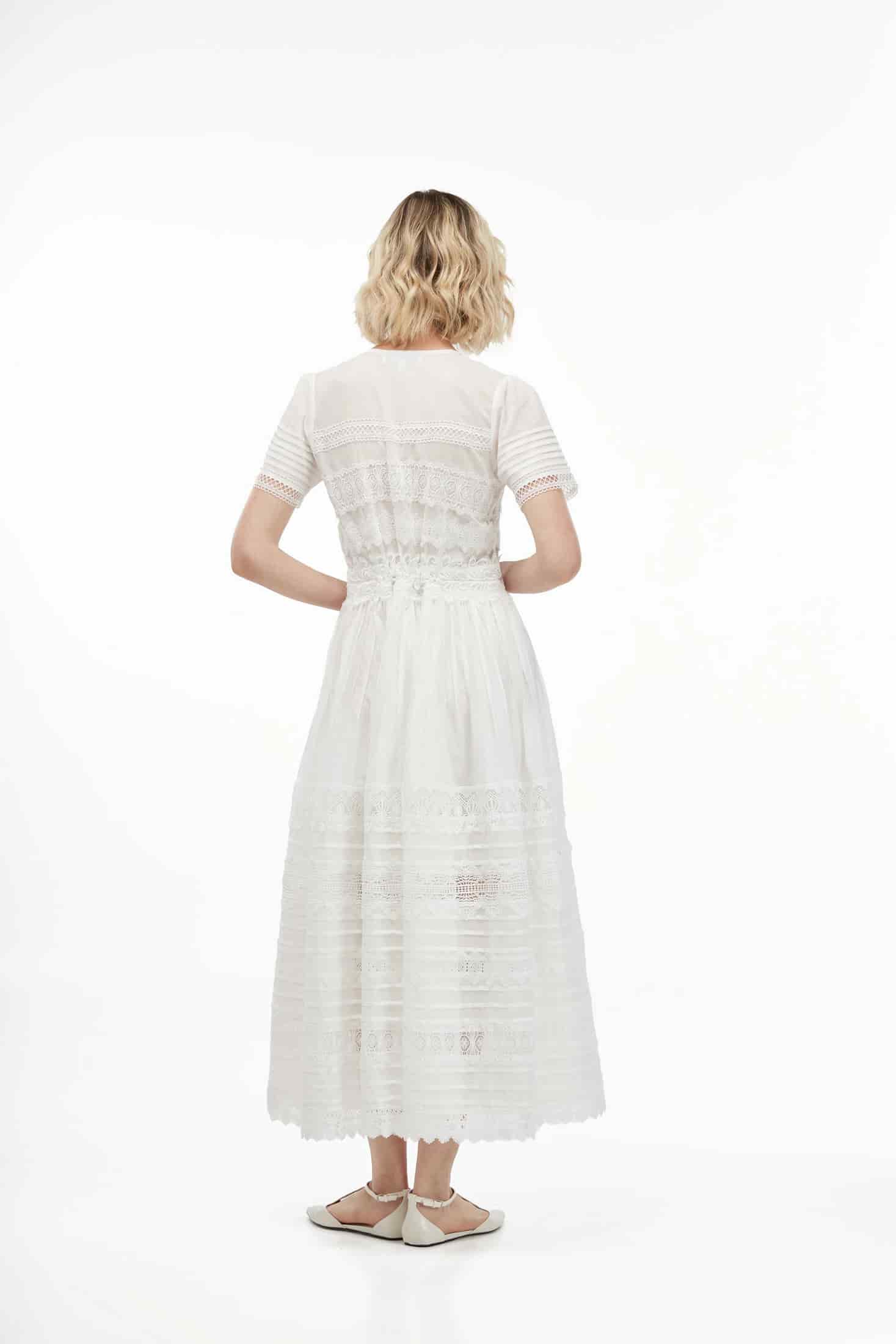 CAMILA DRESS WHITE - miniatura 2