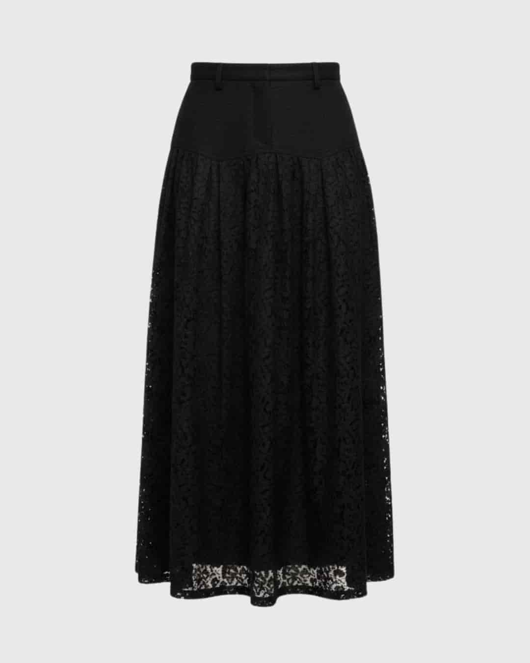 MIDNIGHT LACE SKIRT - miniatura 1
