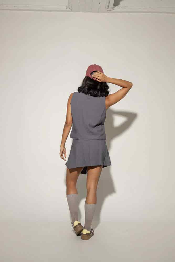 Set Chaleco y Falda Redemption-Gris - miniatura 4