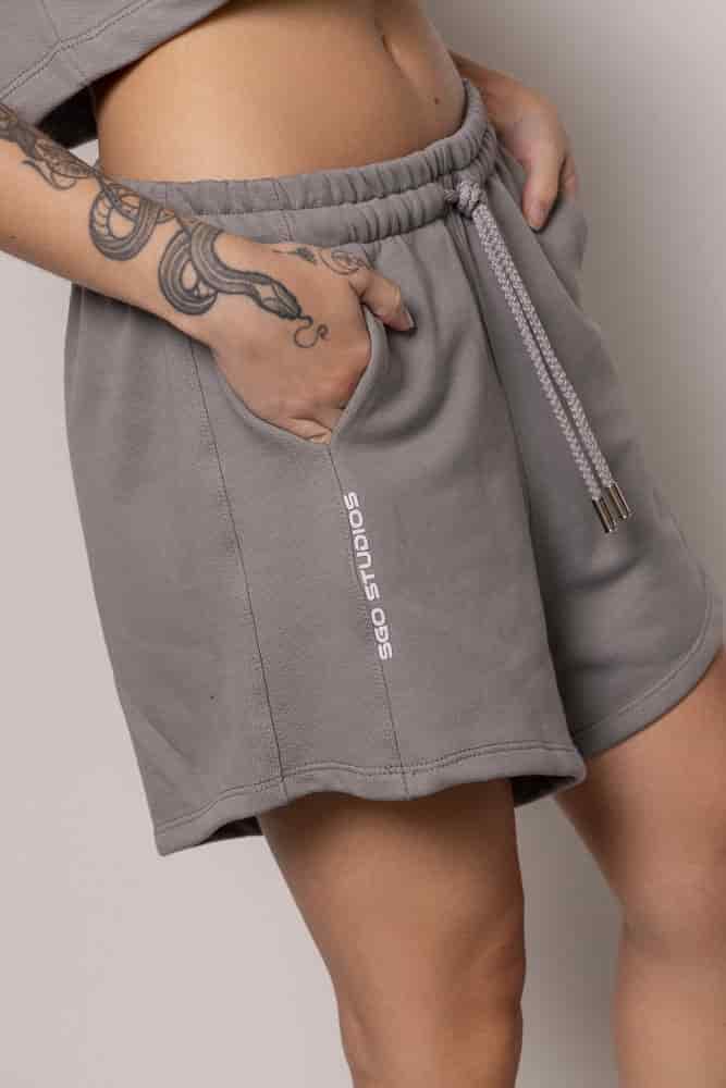 Short 8727 Sgo Dama-Gris - miniatura 5