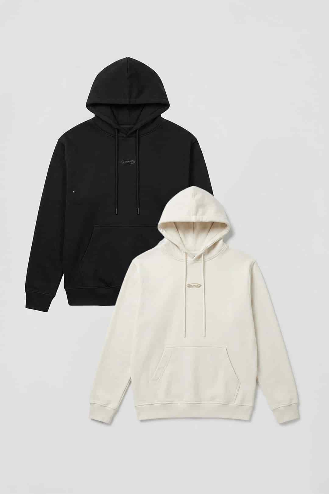 PACK X2 HOODIE BASIC SOGNO V2 - miniatura 1