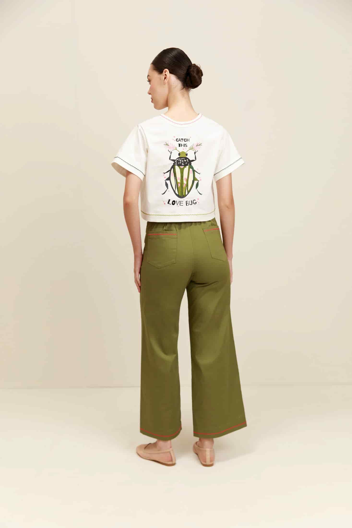 Profeta Pants in Olive - miniatura 4
