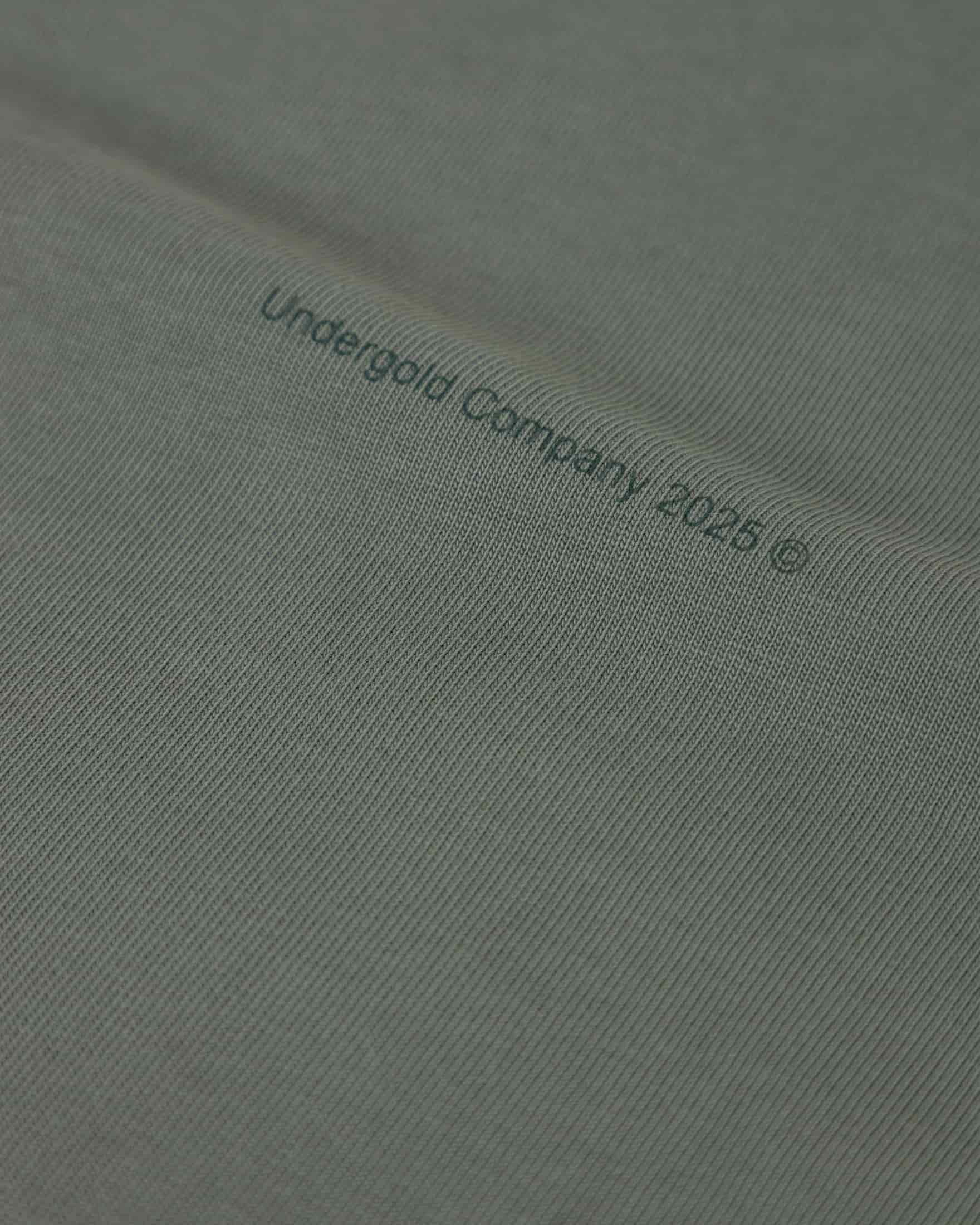 Basics Undergold Company Regular Fit Tshirt Olive Green - miniatura 6