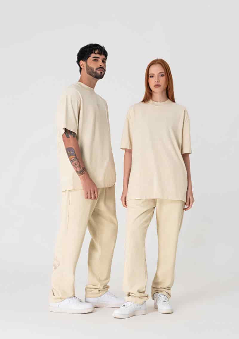 Heraldic cream T-shirt - miniatura 6