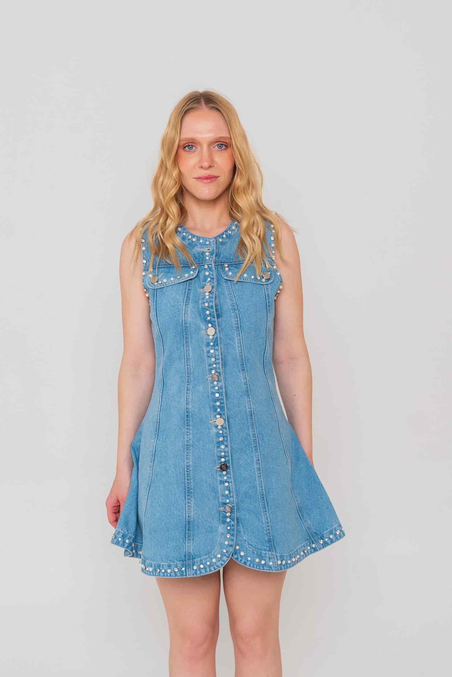 Celeste Denim Dress - miniatura 2