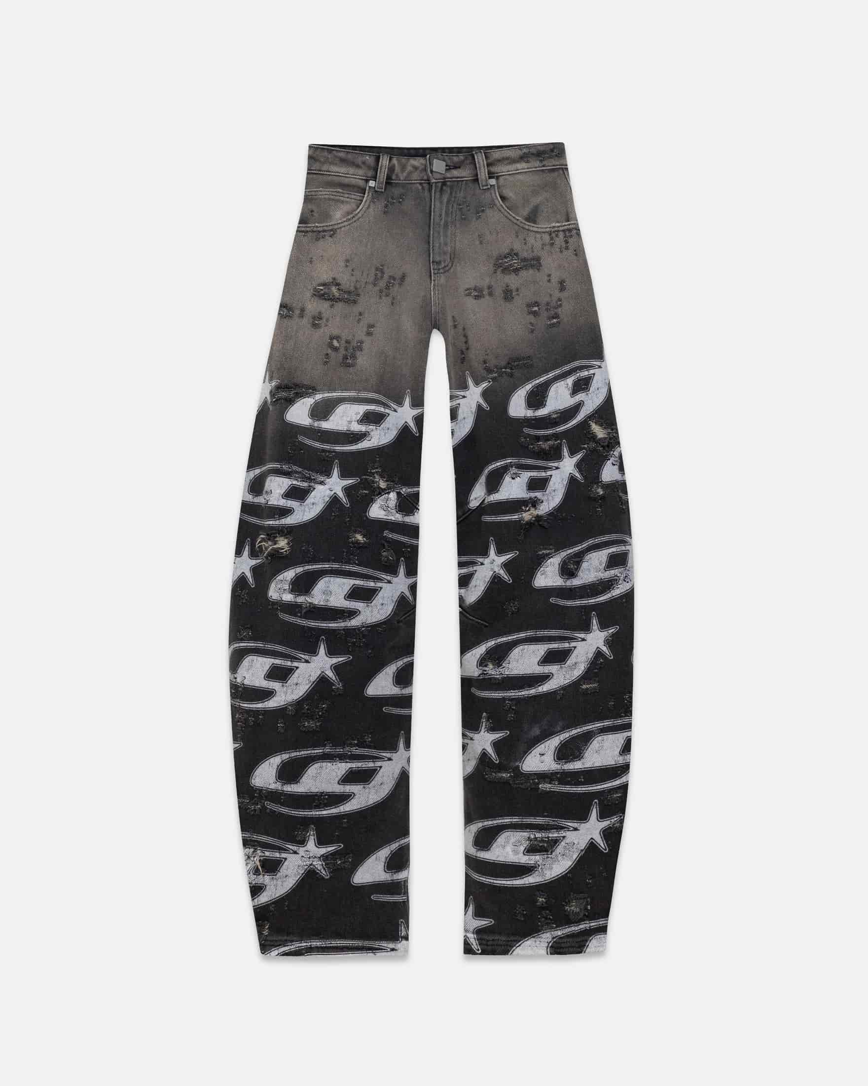 W Act 1 UG Star Ankle Focus Jean Washed Gray - miniatura 1
