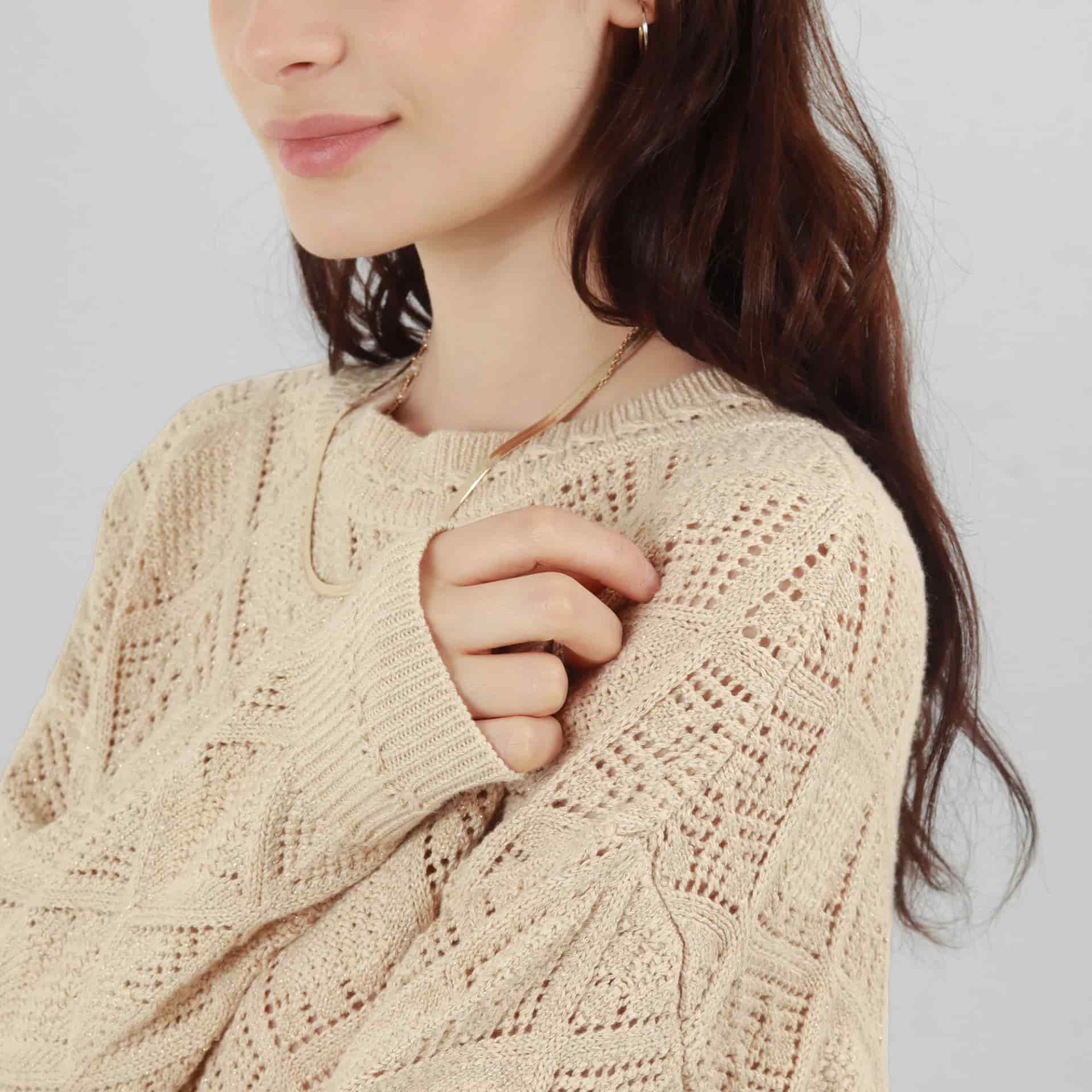 Sweater Cuello Redondo Manga Larga - miniatura 6