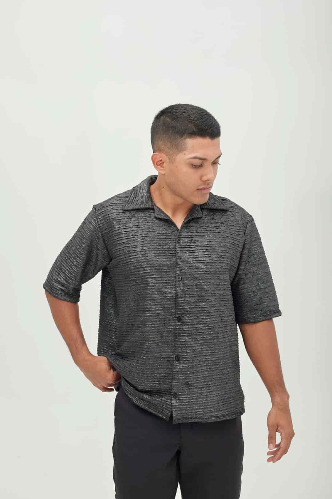 Camisa Luxury Plata - miniatura 1