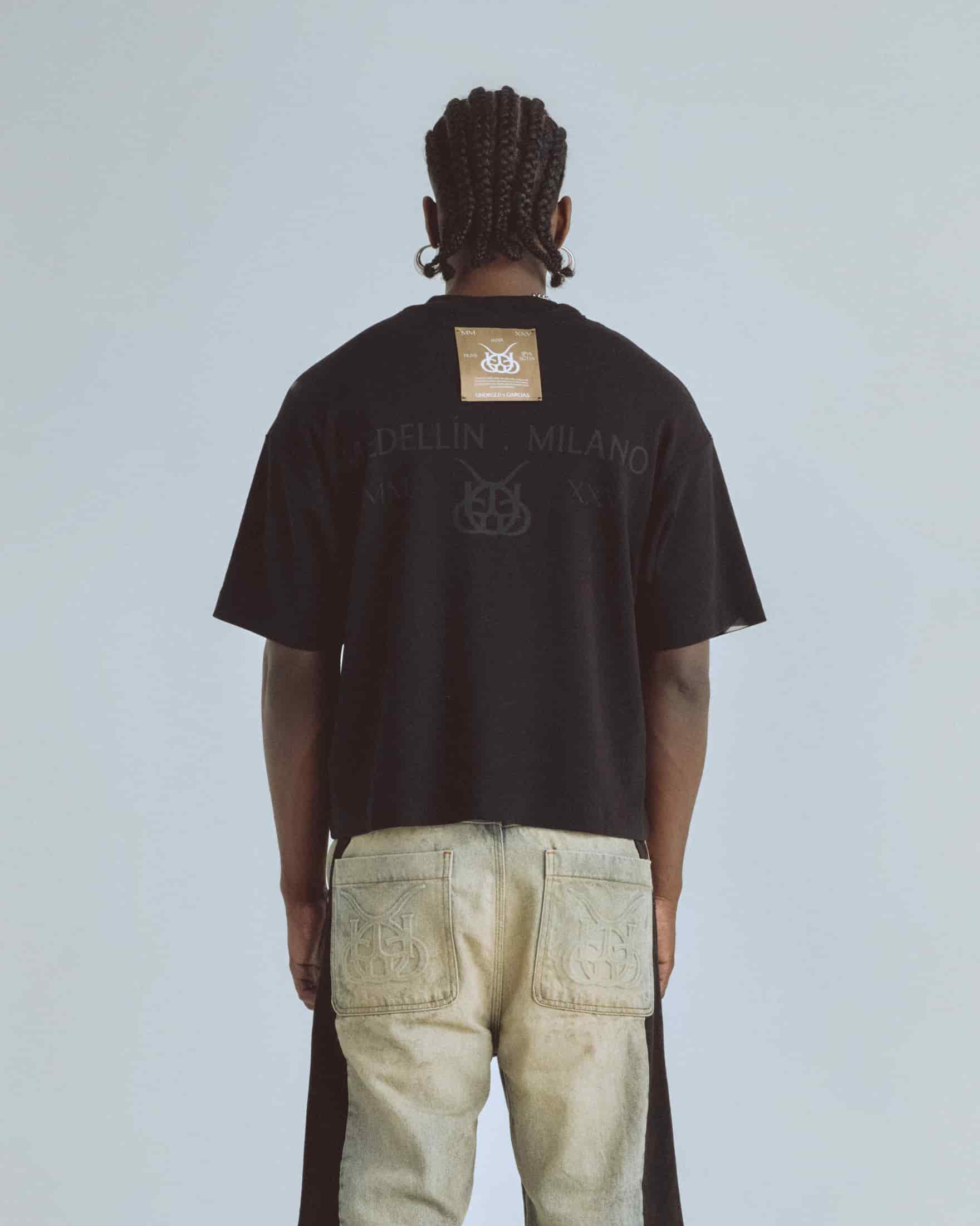 Santa Unión Basic Boxy Fit Tshirt Black - miniatura 7
