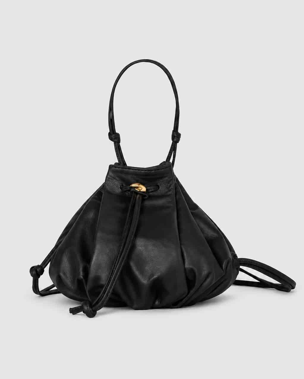Alpha Cream Leather Bag - miniatura 2