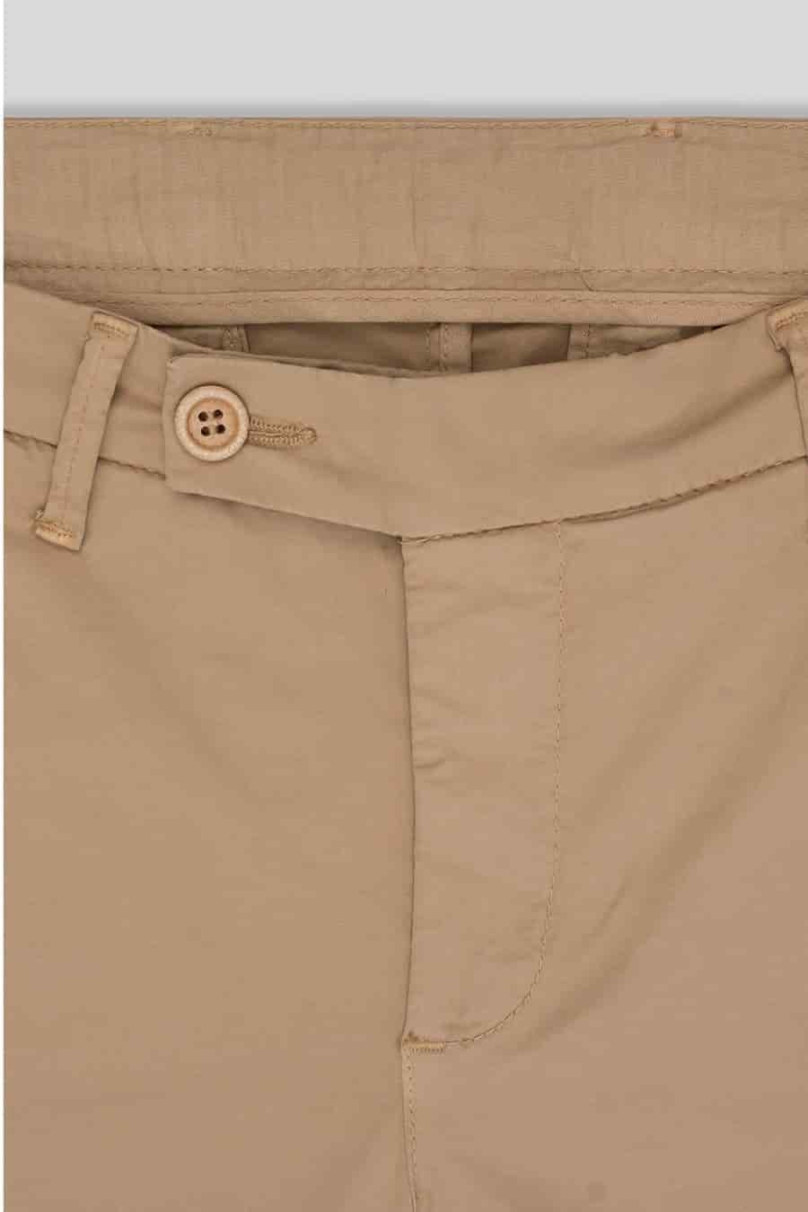Men's cotton pants beige mauro - miniatura 3