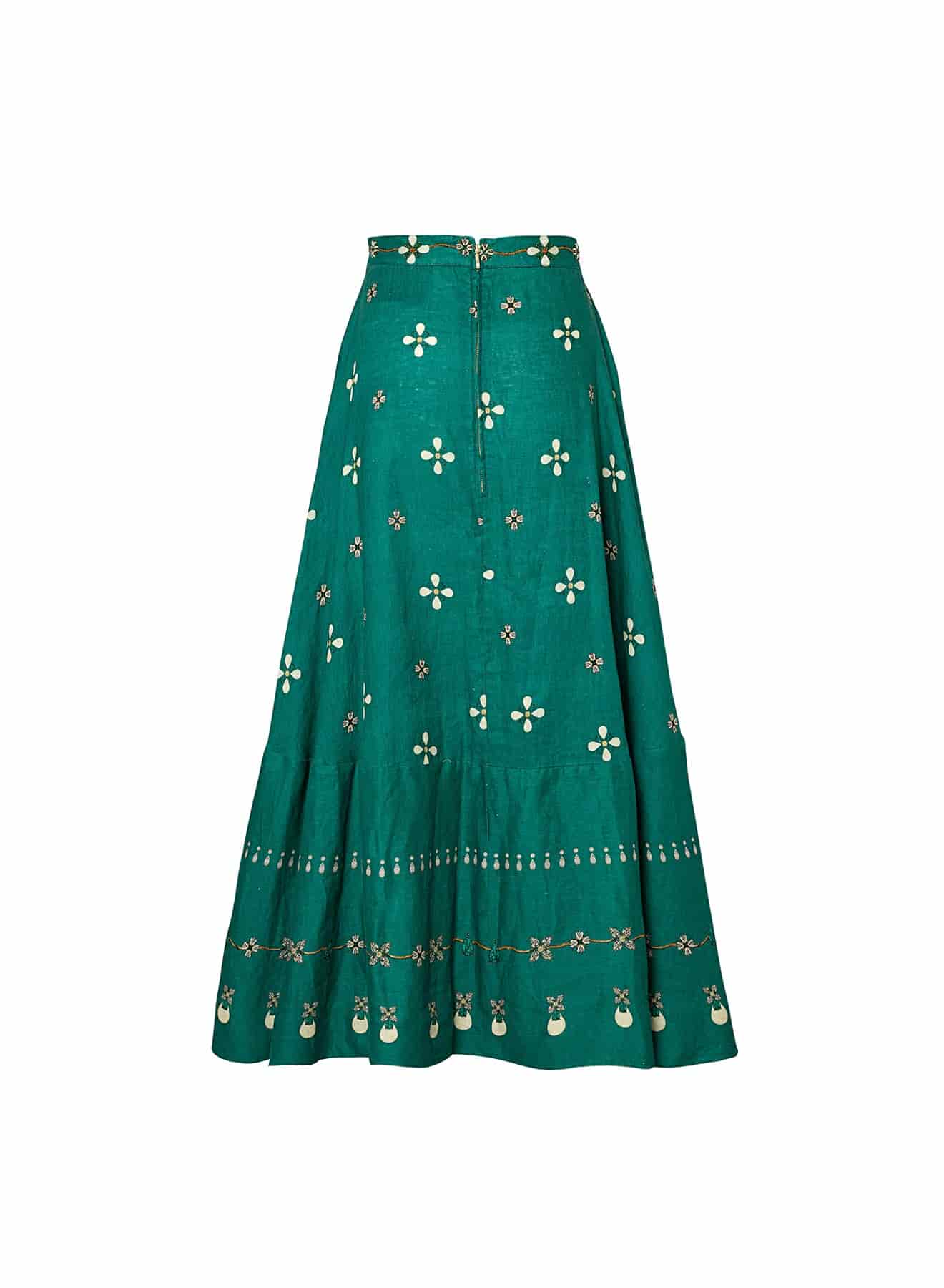 Bel Mar Esmeralda Maxi Skirt - miniatura 6