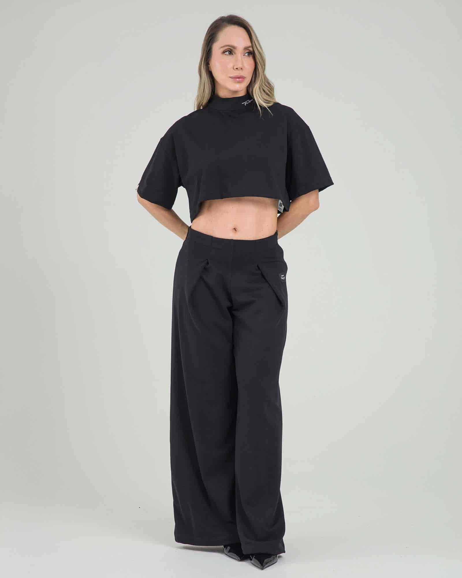 Sudadera Urban Drape negro lumen FIBER - miniatura 1