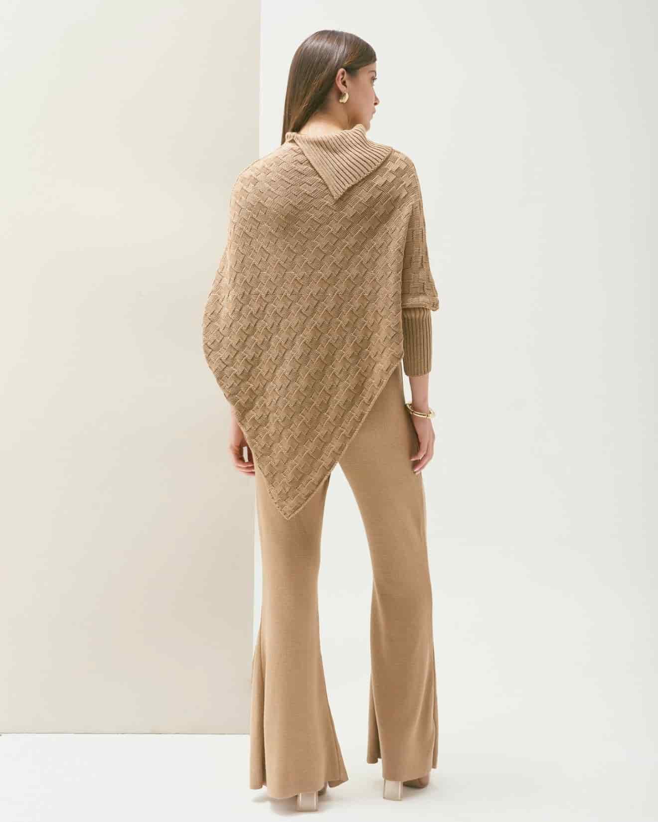 Ruana Pandora Camel - miniatura 3