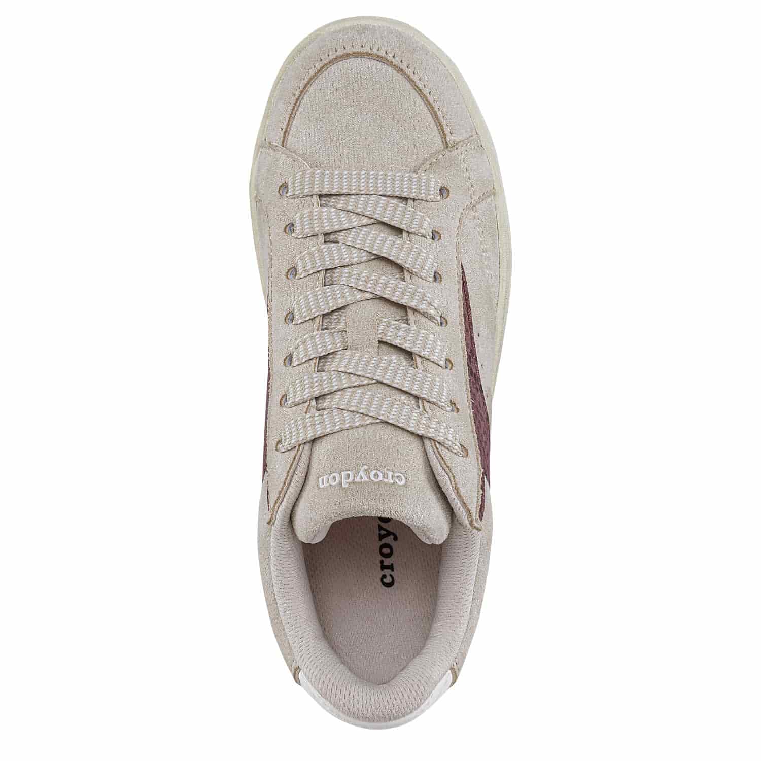 Tenis Casuales Doxok Beige Croydon Para Mujer - miniatura 4