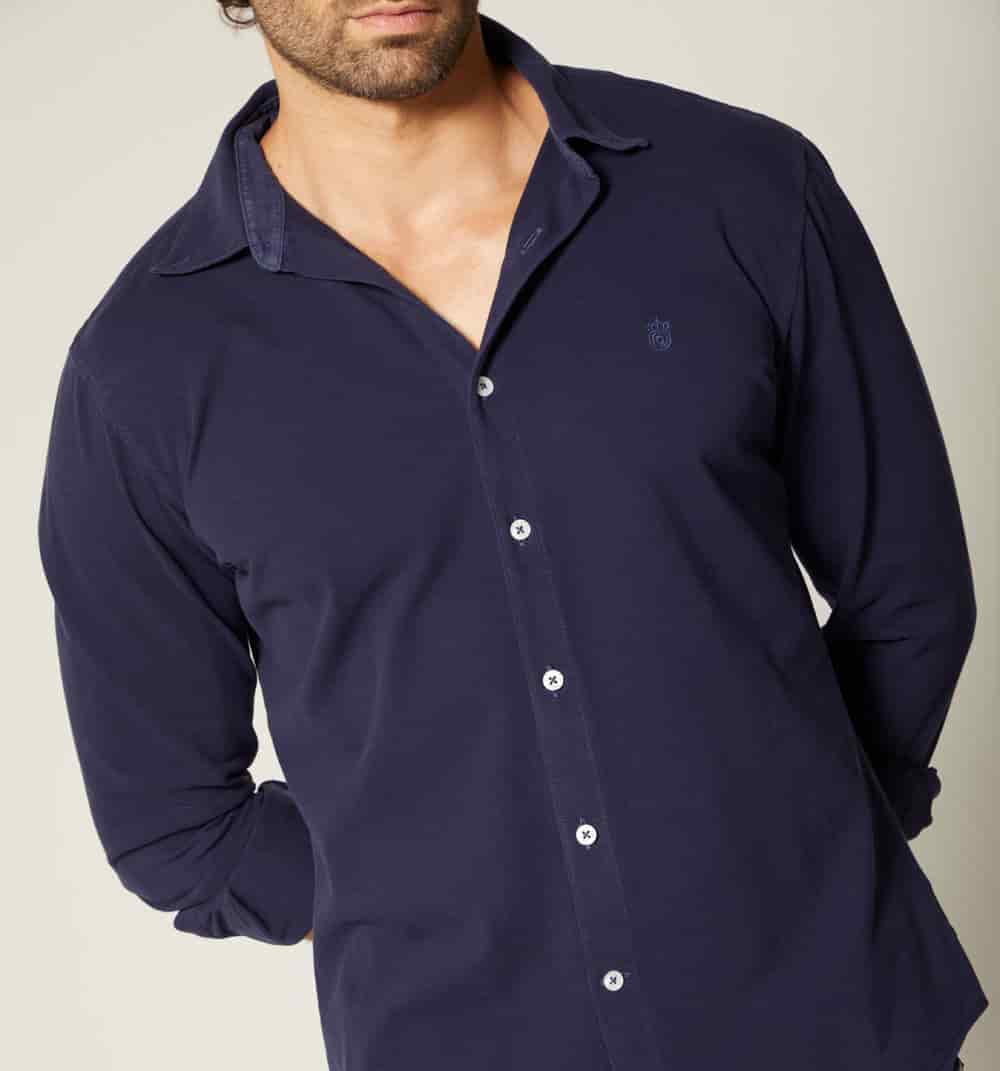 Camisa para hombre tipo piqué - miniatura 3
