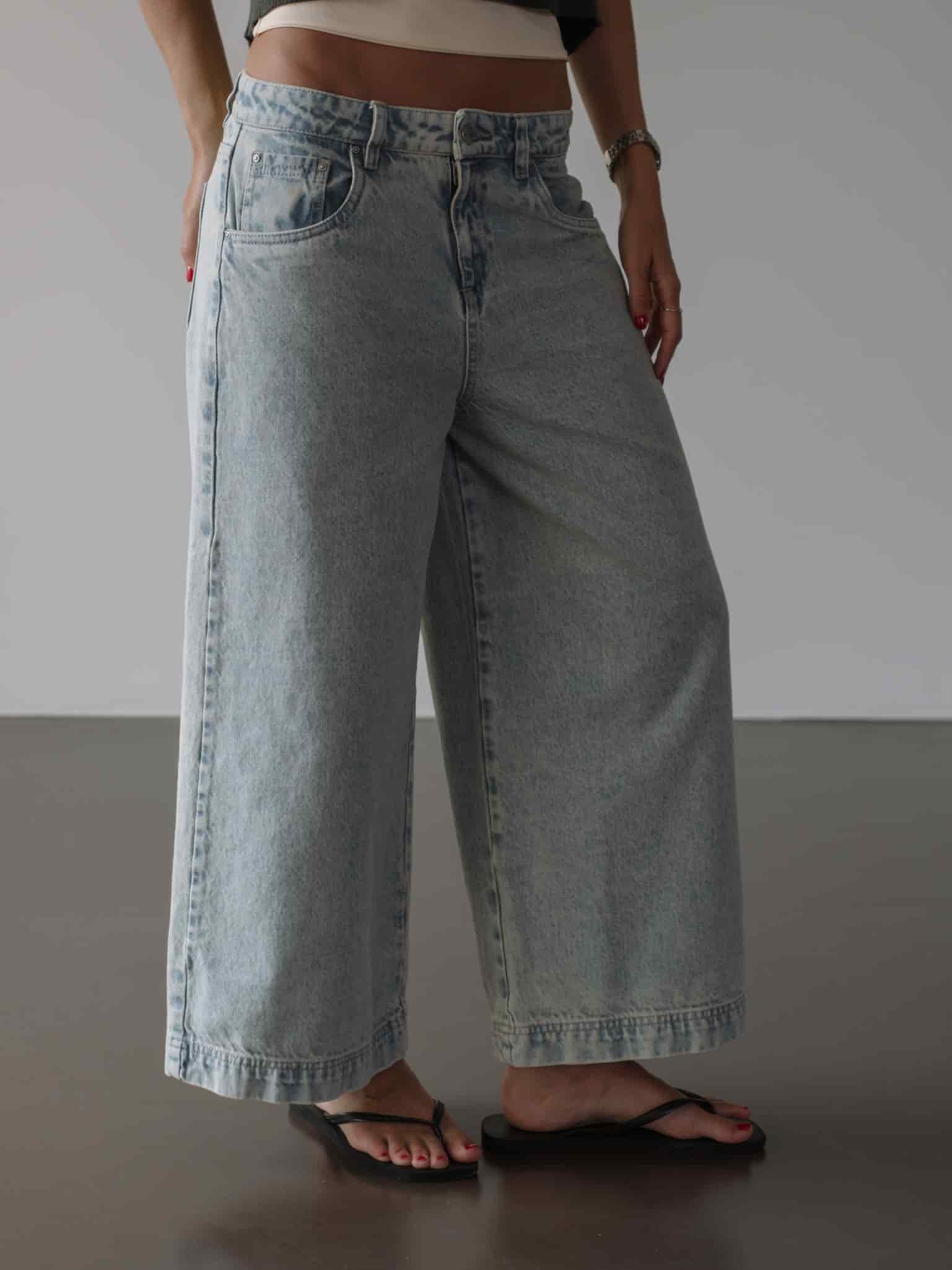 THE CULOTTE CLASSIC JEAN - NEW SOFT BLUE - miniatura 4