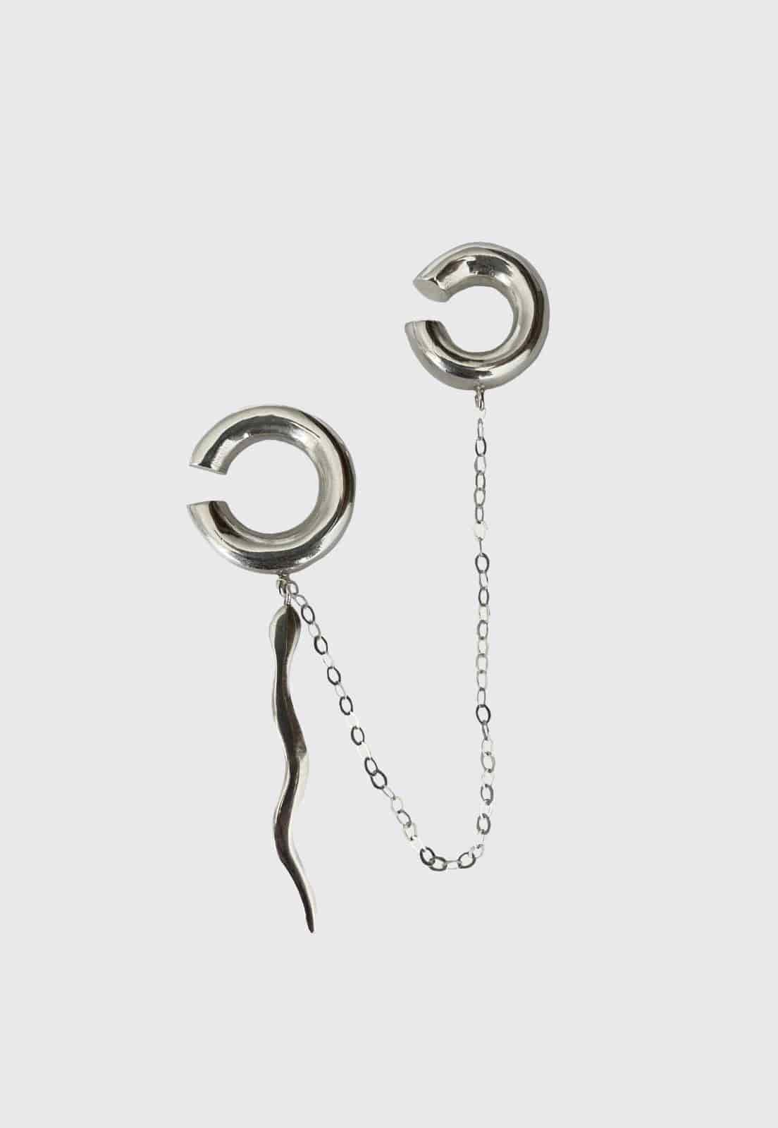 Naga Double Earcuff - miniatura 1