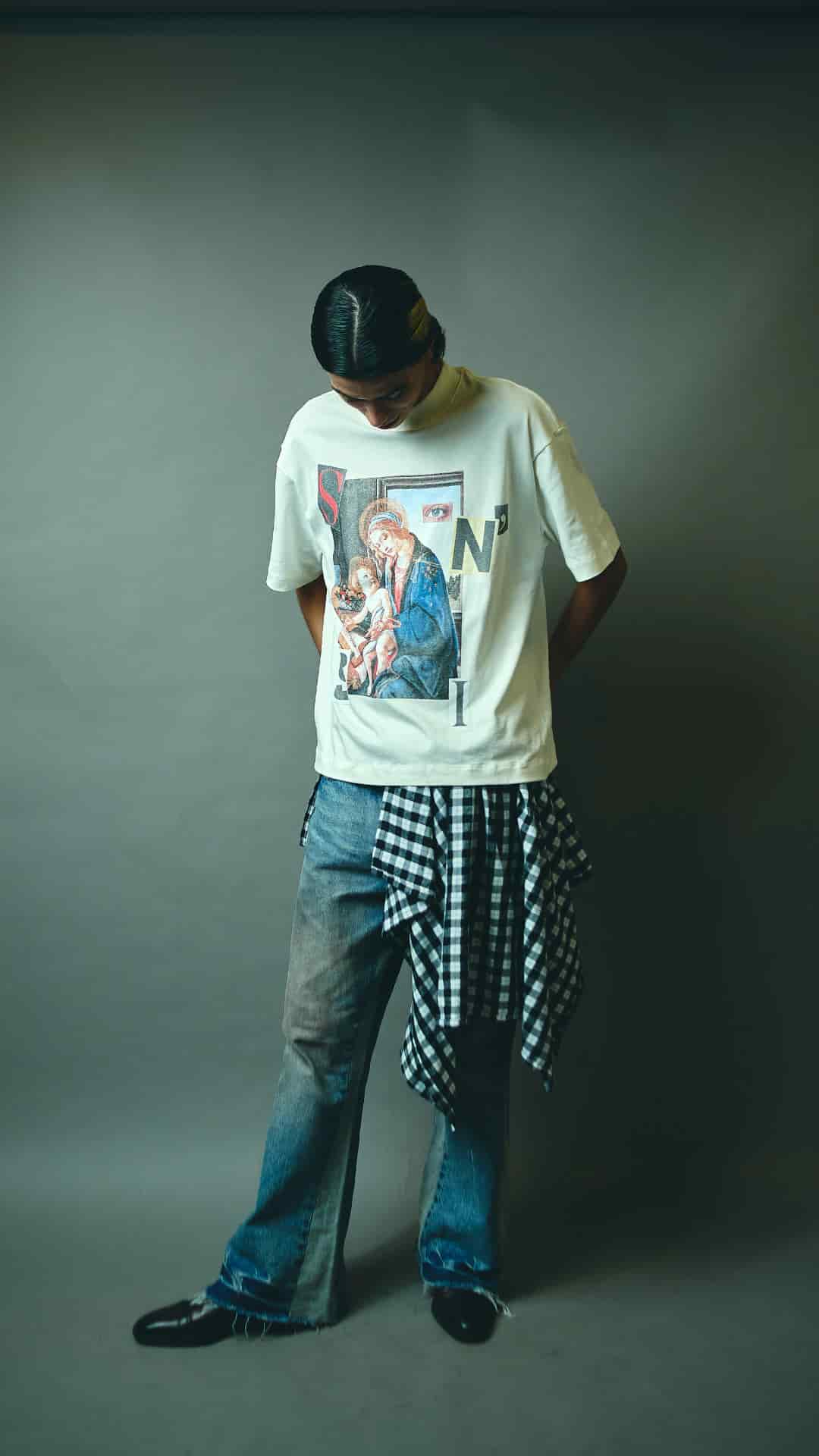 SURREALISM CREME T-SHIRT - miniatura 2