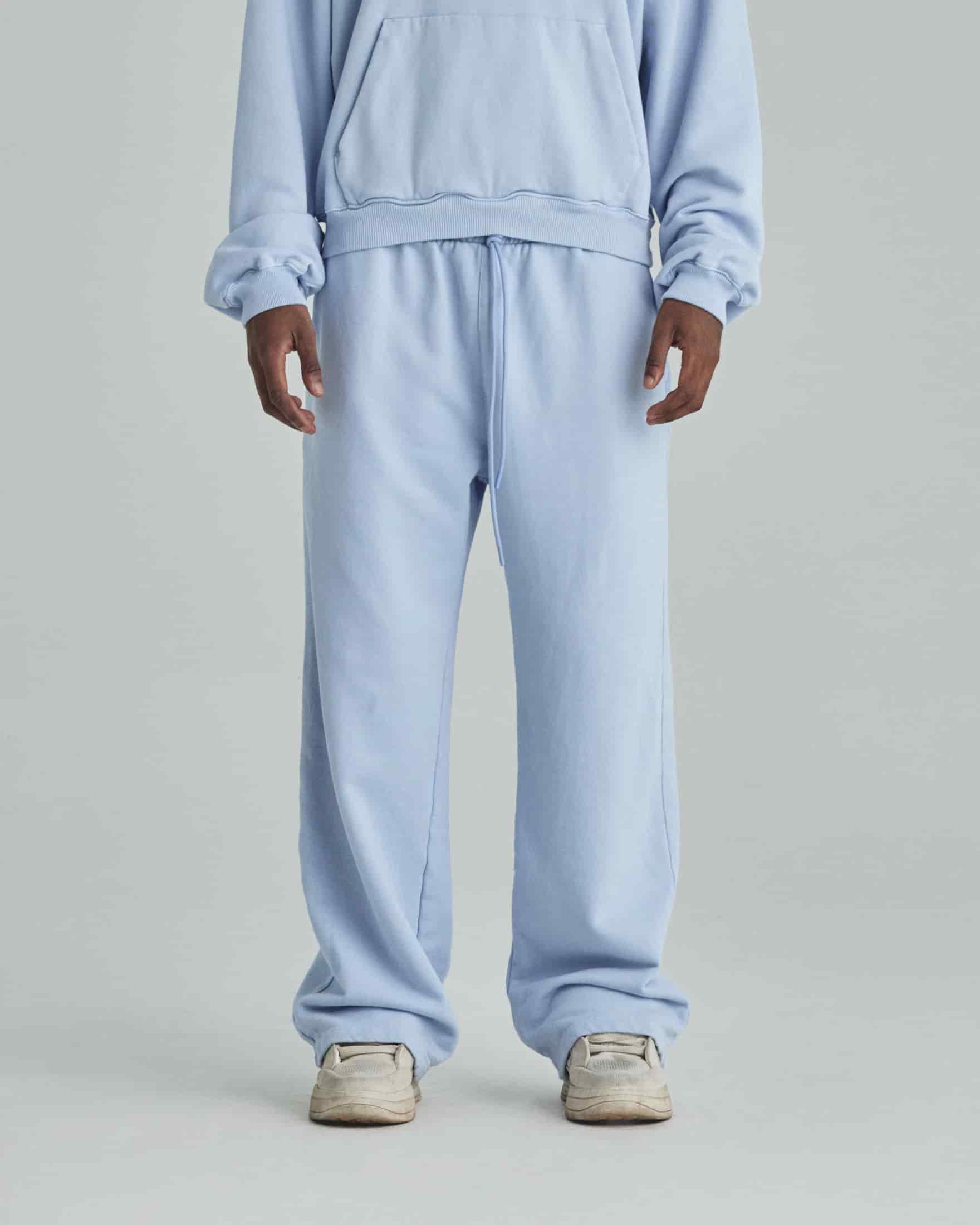 Basics Undergold Straight Pants Light Blue - miniatura 2