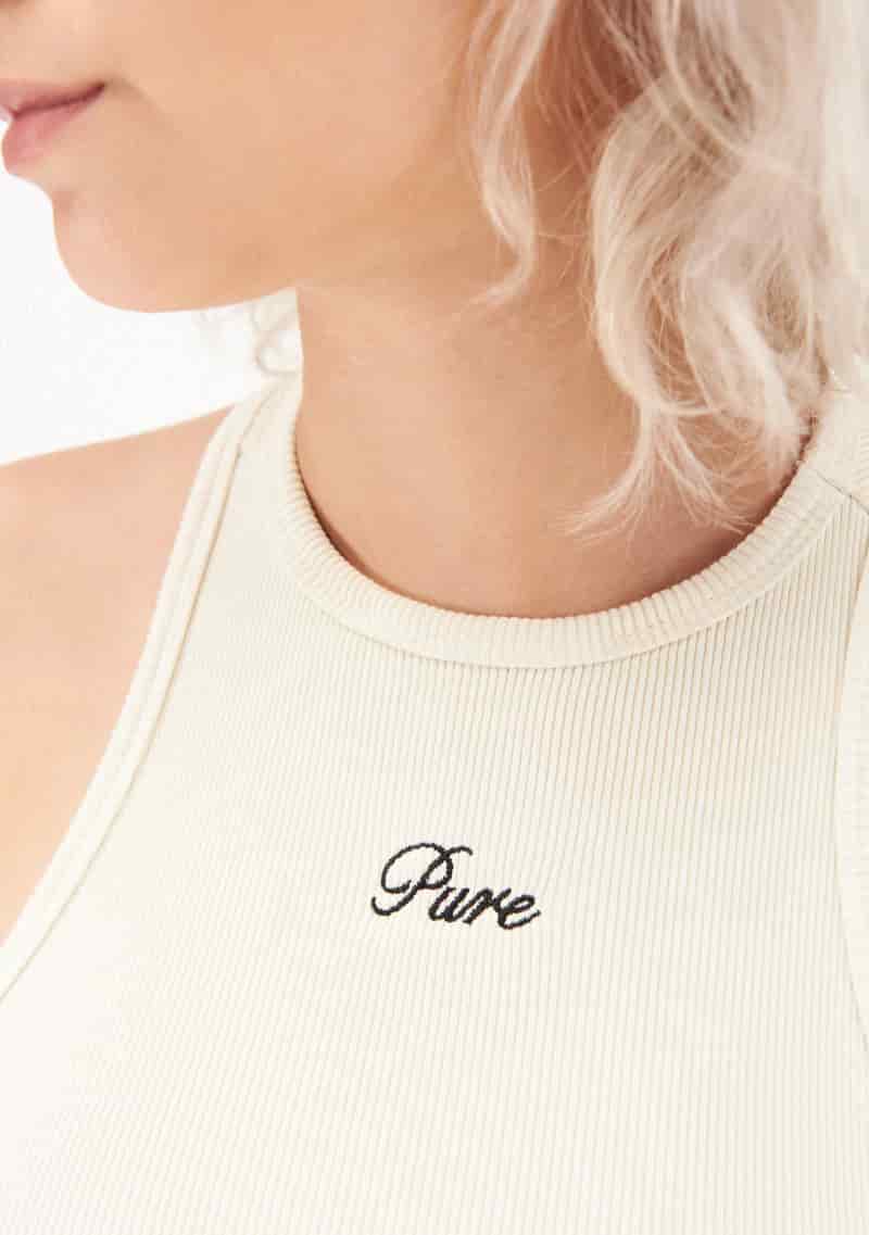 Classic cream crop top - miniatura 5