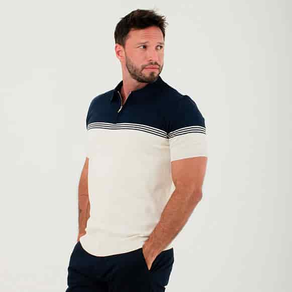SUETER POLO MODA TEJIDO HOMBRE - miniatura 7